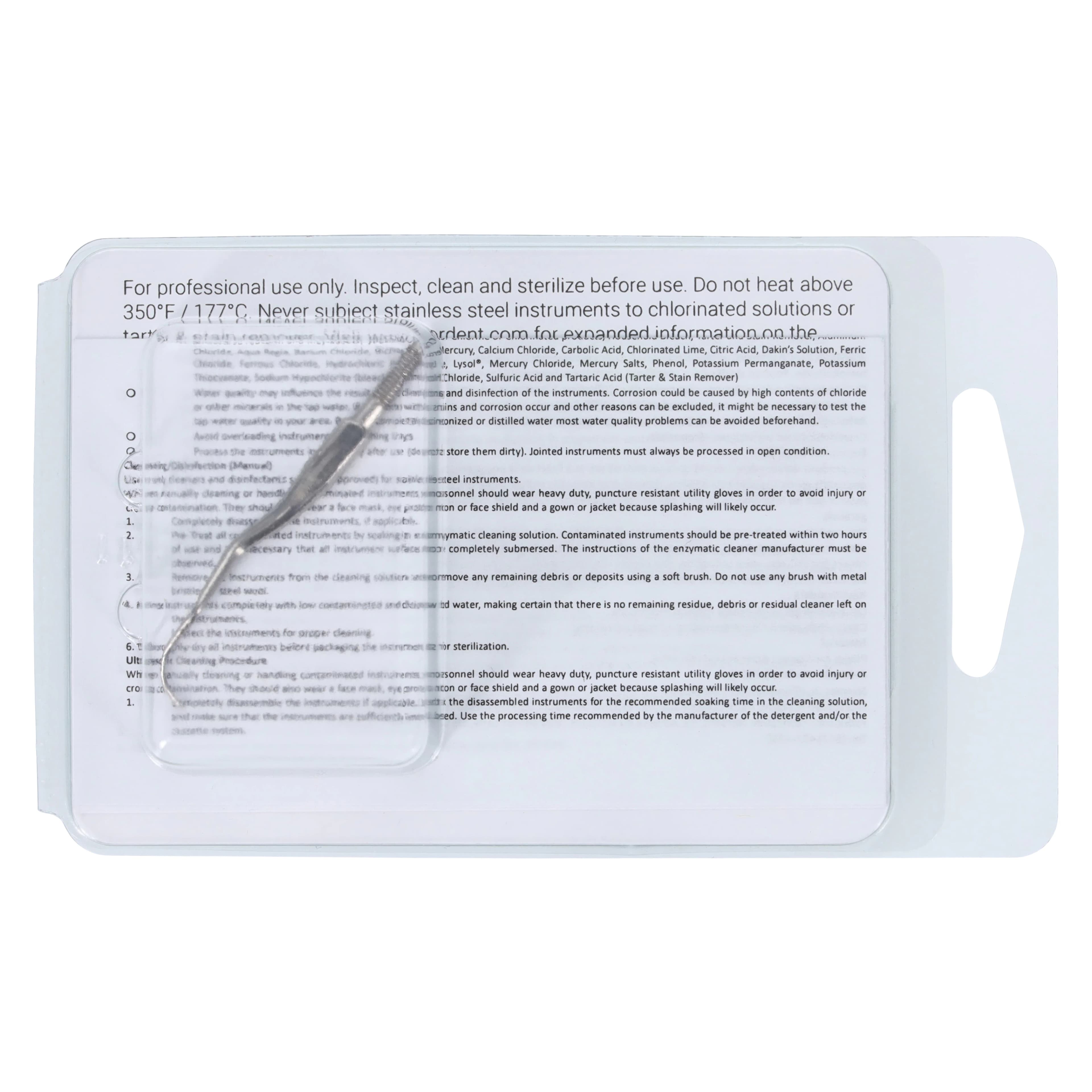 Nordent Hartzell Gracey 13 Rigid Cone Socket Curette Tip, Stainless Steel, GL13S thumbnail 5