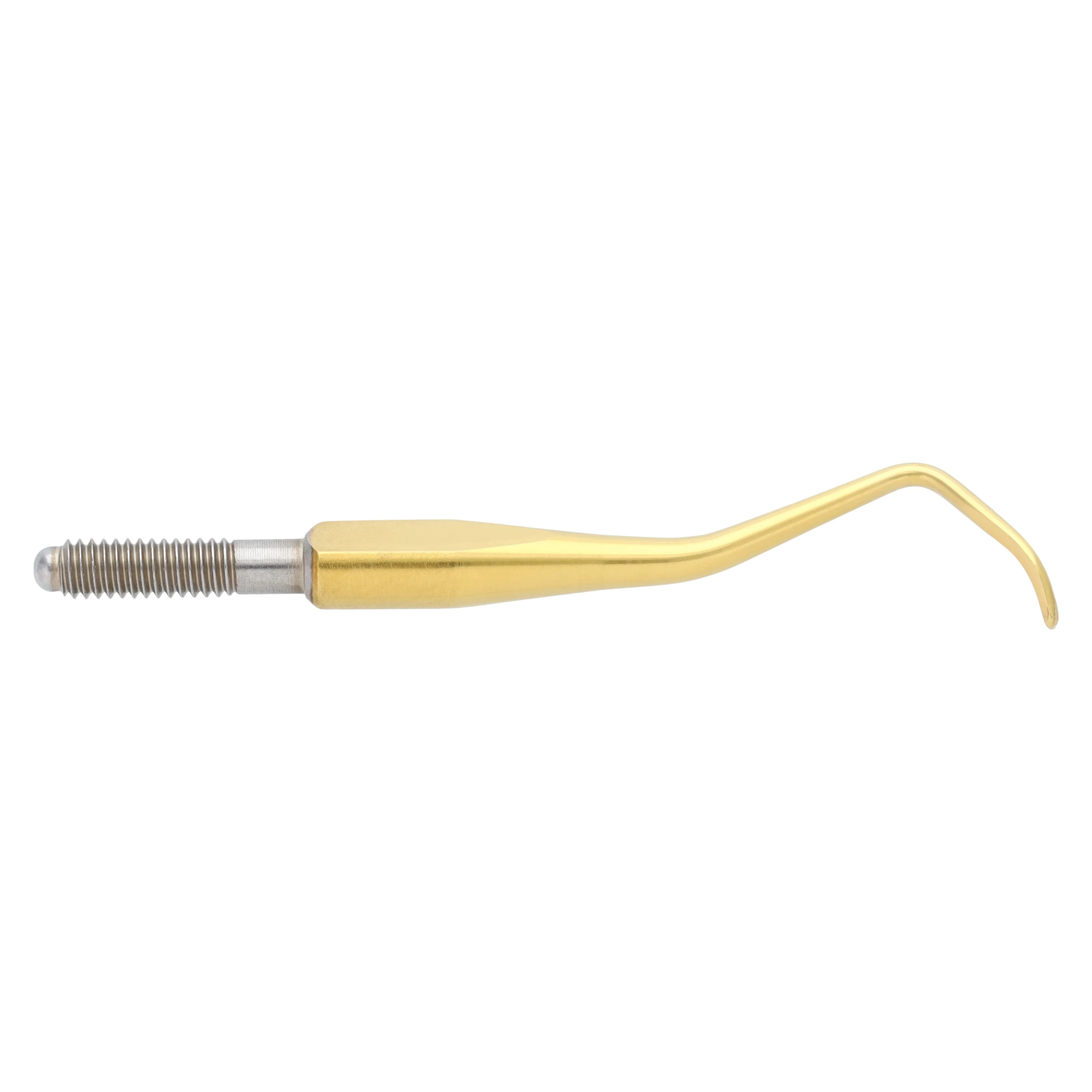 Nordent Hartzell Ratcliff 4 Cone Socket Curette Tip, Titanium Nitride (TiN), R4ST - Curette Cone Socket Tip Hartzell Ratcliff 4 TiN - Image 1