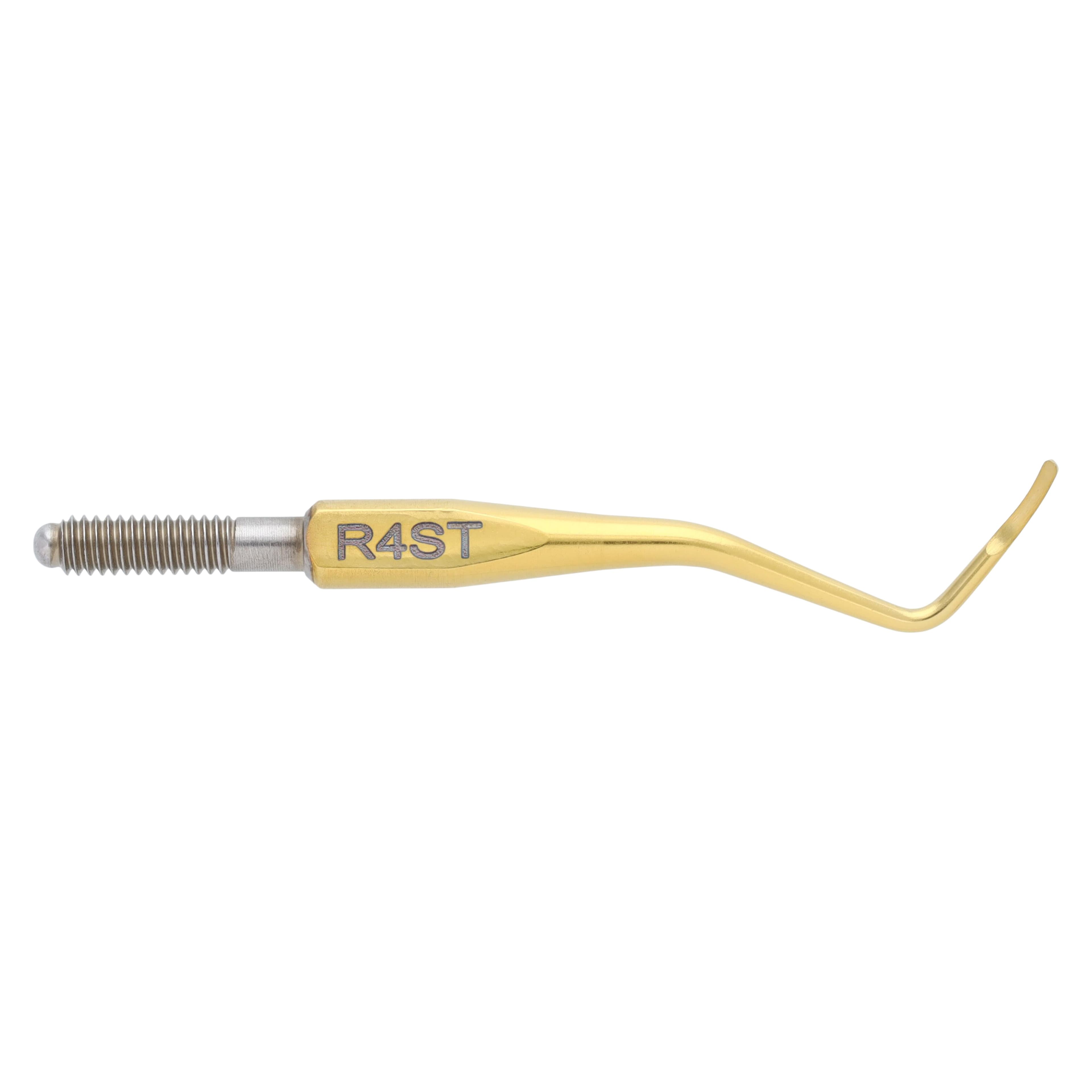 Nordent Hartzell Ratcliff 4 Cone Socket Curette Tip, Titanium Nitride (TiN), R4ST thumbnail 3