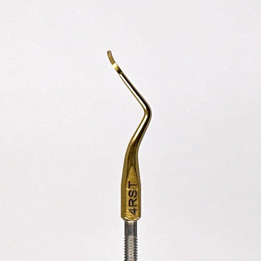 Hartzell Columbia 4 Right Curette Cone Socket Tip, Titanium Nitride (TiN), 1 Each thumbnail 2