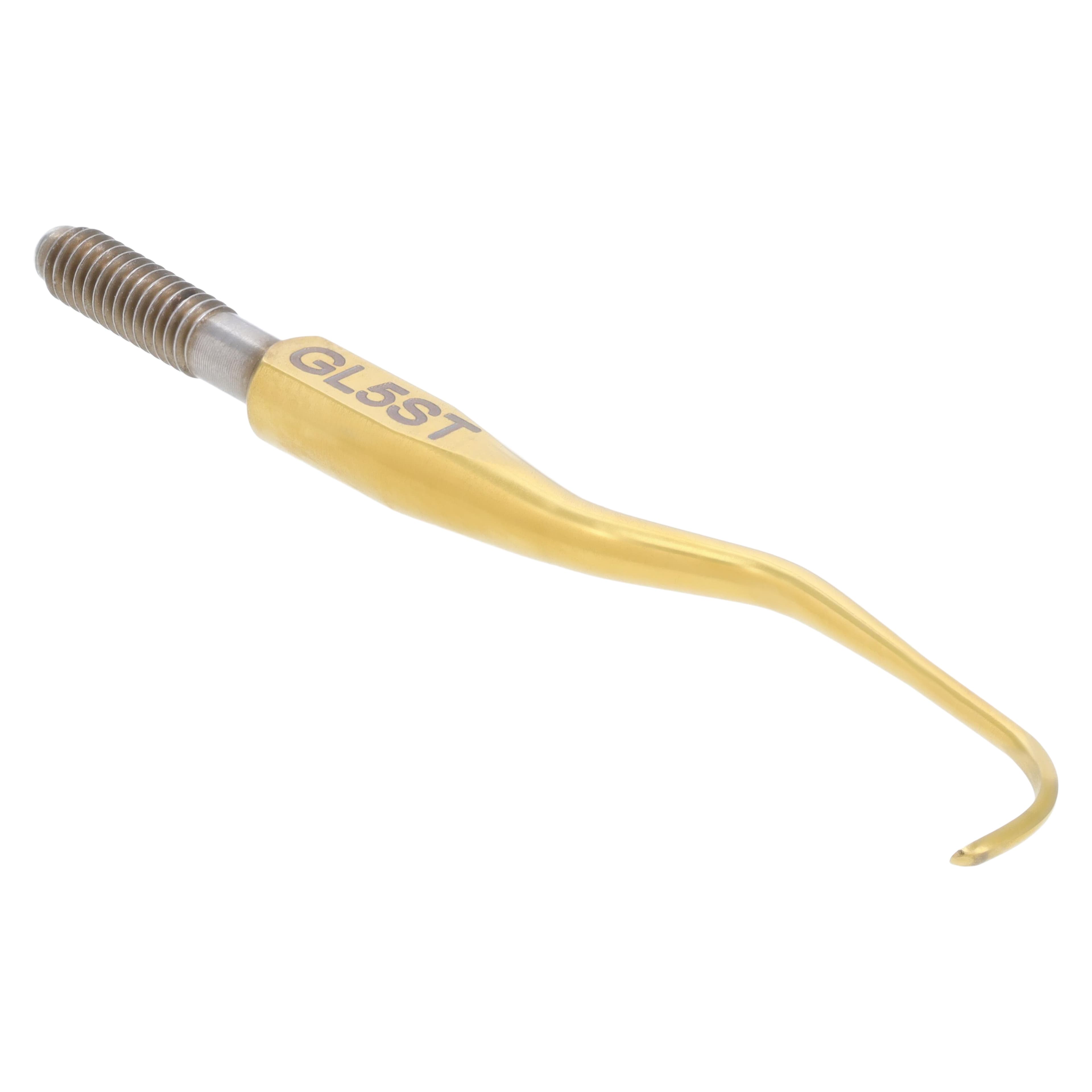 Nordent Hartzell Gracey 5 Rigid Cone Socket Curette Tip, Titanium Nitride (TiN), GL5ST thumbnail 3