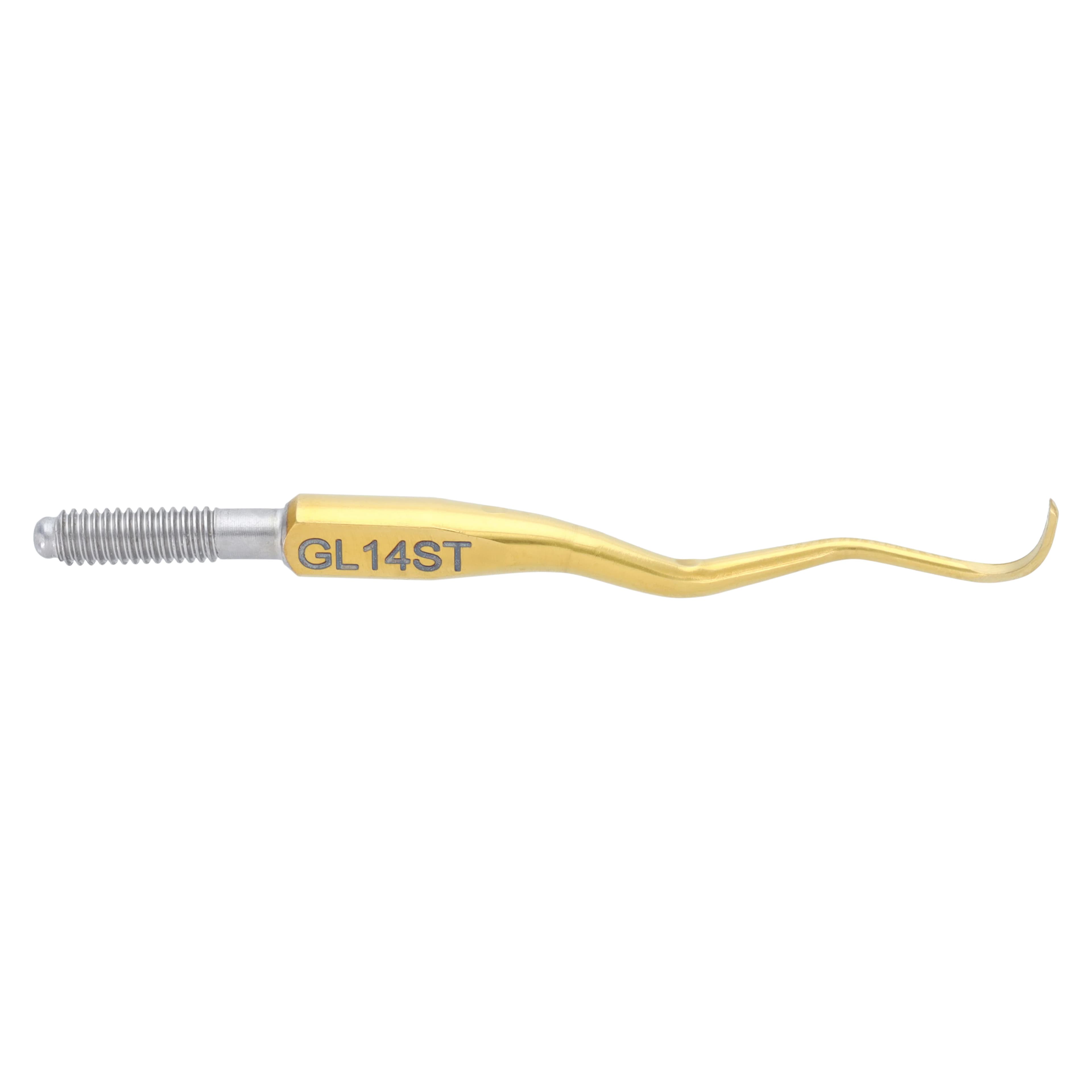 Nordent Hartzell Gracey 14 Rigid Cone Socket Curette Tip, Titanium Nitride (TiN), GL14ST thumbnail 2