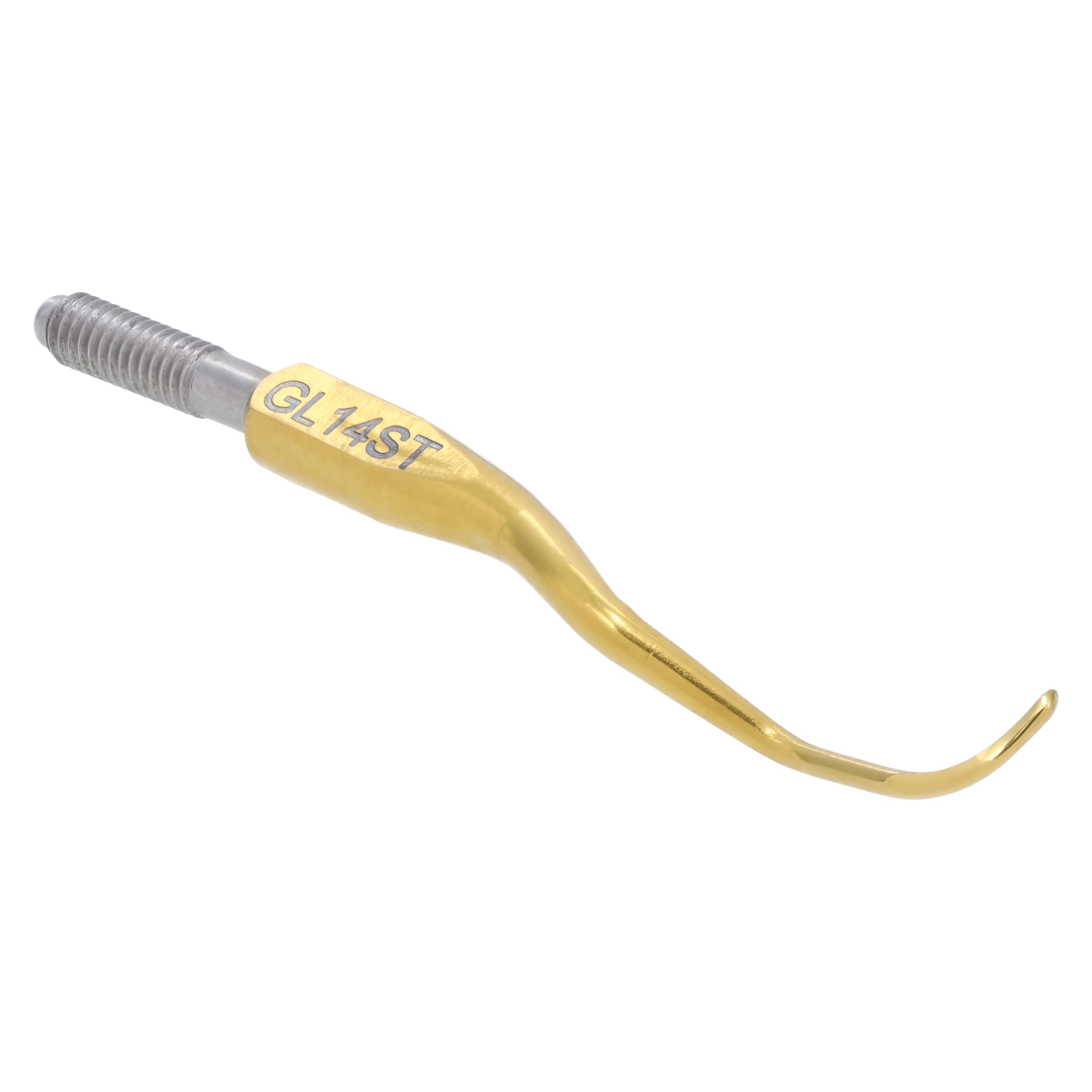 Nordent Hartzell Gracey 14 Rigid Cone Socket Curette Tip, Titanium Nitride (TiN), GL14ST thumbnail 4