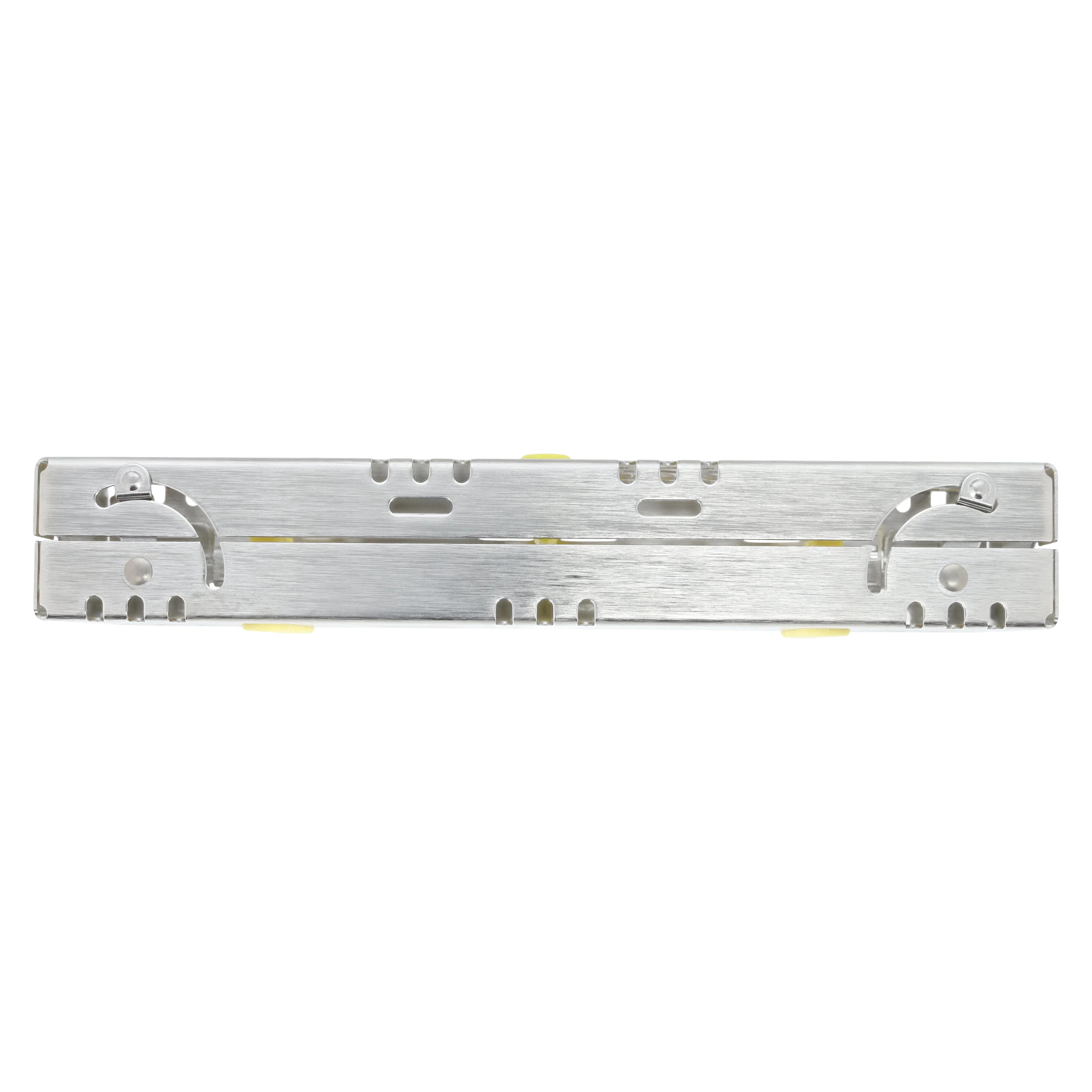 Nordent Sterilization Cassette, Small, 5 Instruments, Yellow, Single-Sided, Stainless Steel, 3" x 8" x 1.25", CH1-5N4 thumbnail 6