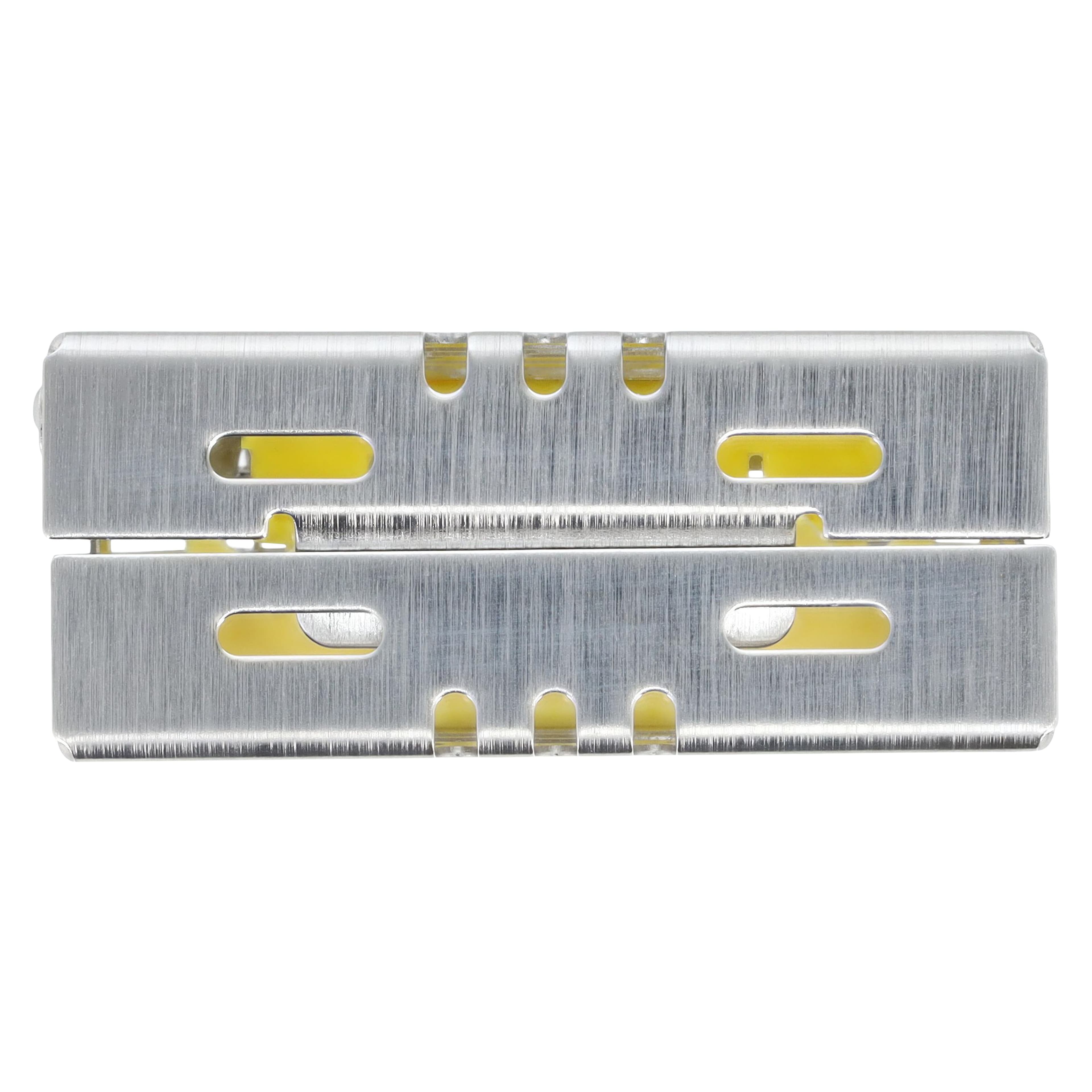 Nordent Sterilization Cassette, Small, 5 Instruments, Yellow, Single-Sided, Stainless Steel, 3" x 8" x 1.25", CH1-5N4 thumbnail 8