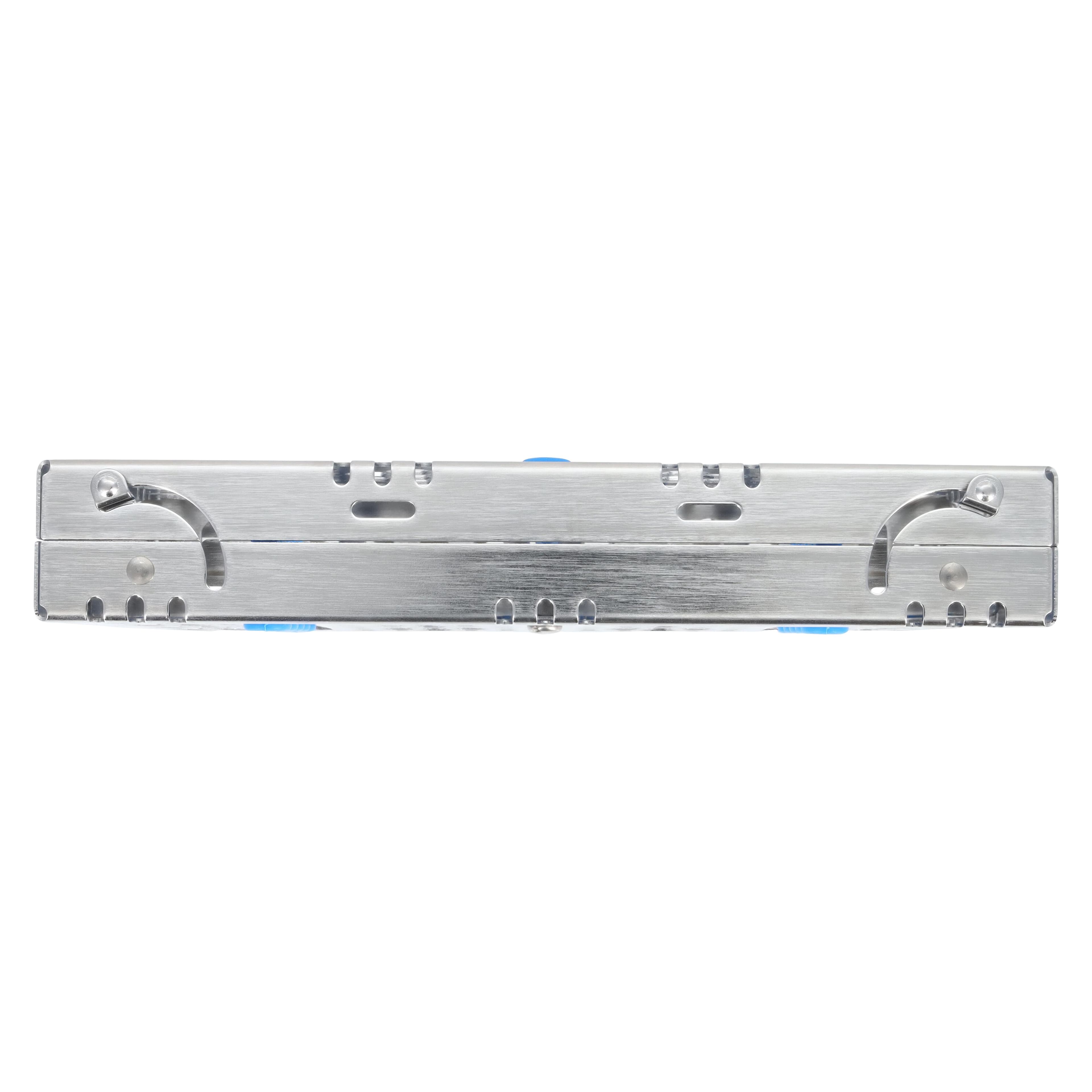 Nordent Cassette Single Sided Medium 5 Instruments with Divider, Blue, Stainless Steel, CH2-5D1 thumbnail 6