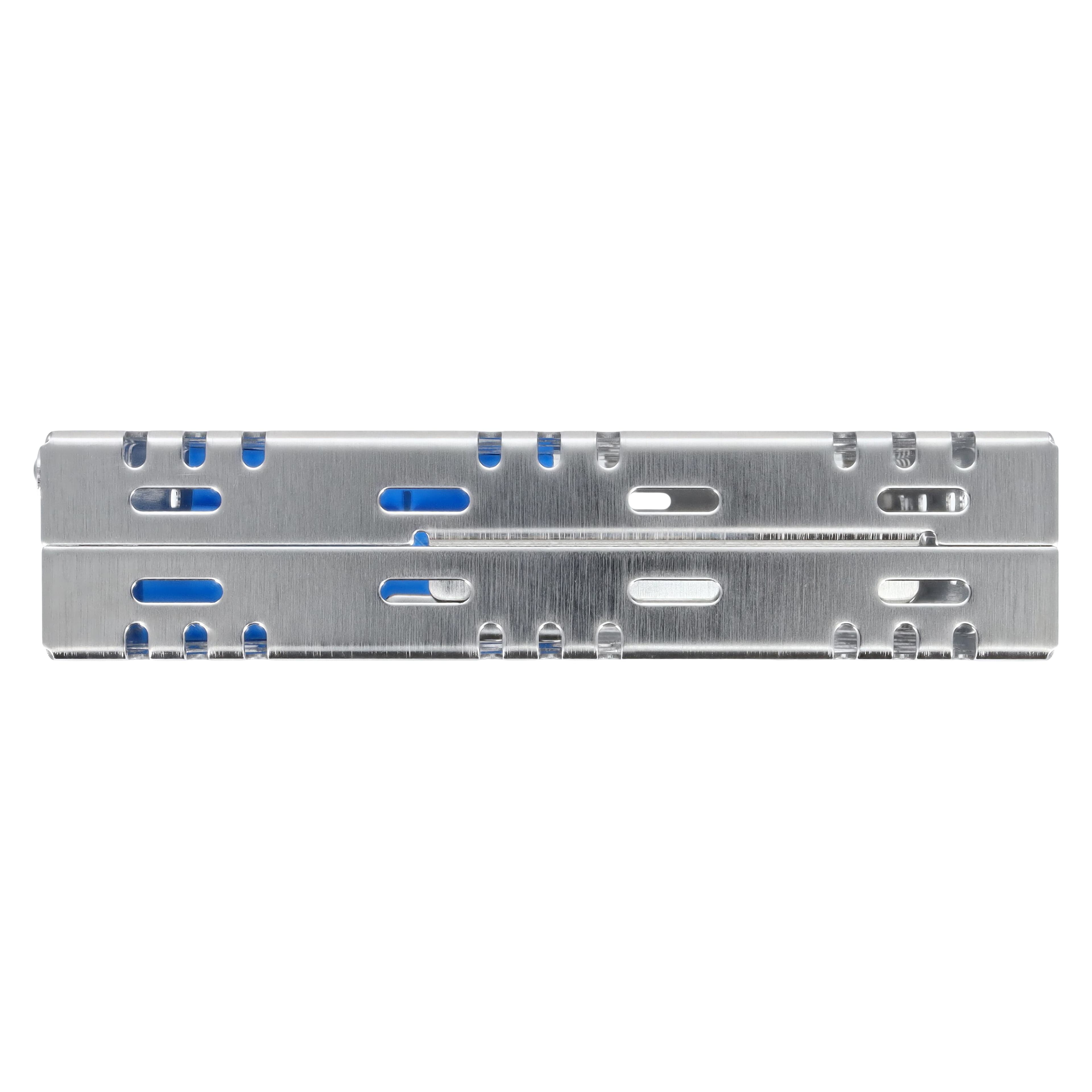 Nordent Cassette Single Sided Medium 5 Instruments with Divider, Blue, Stainless Steel, CH2-5D1 thumbnail 8
