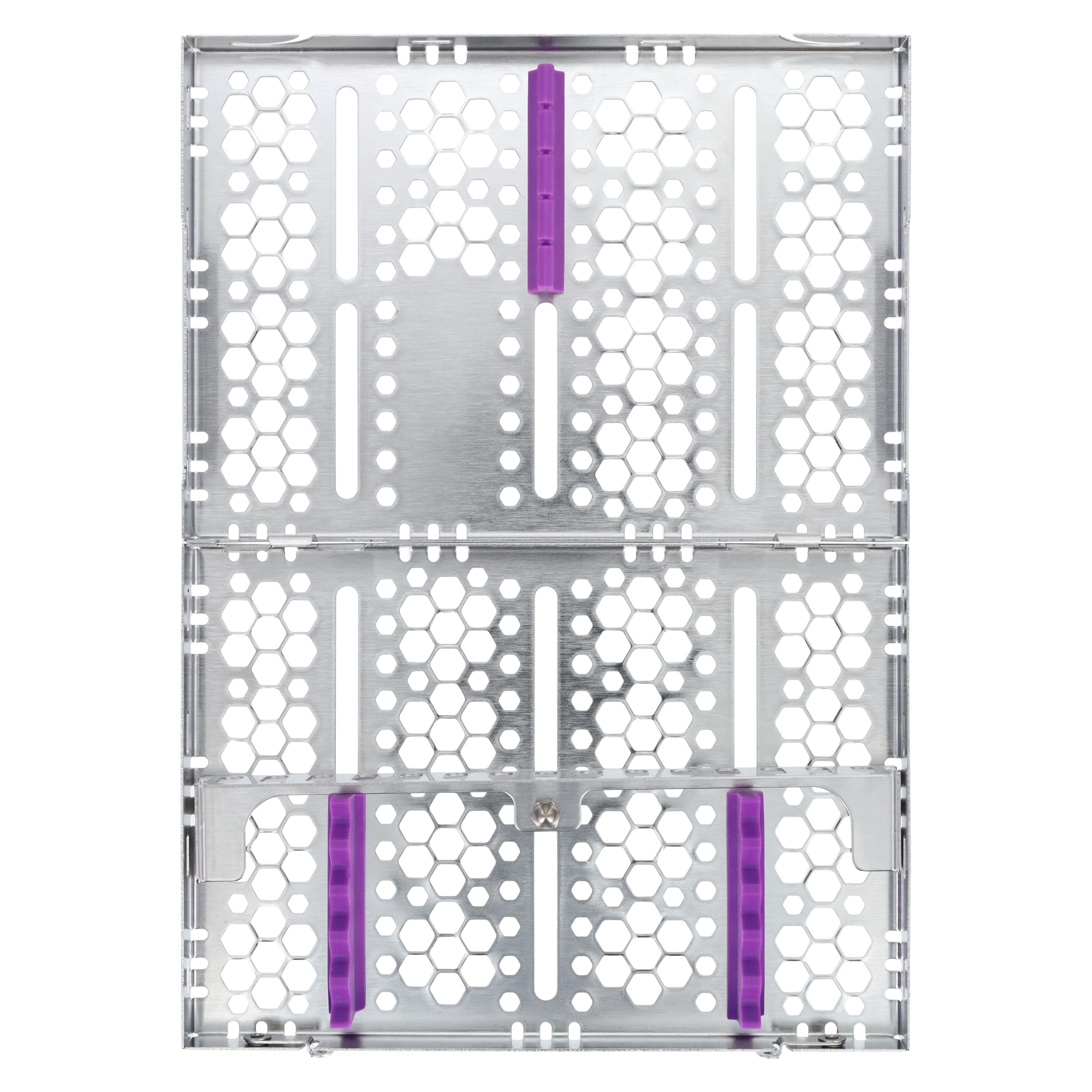 Nordent Cassette Medium 5 Instrument, Single Sided with Divider, Purple, Stainless Steel, 5.5 x 8 x 1.25 in, CH2-5D7 thumbnail 3