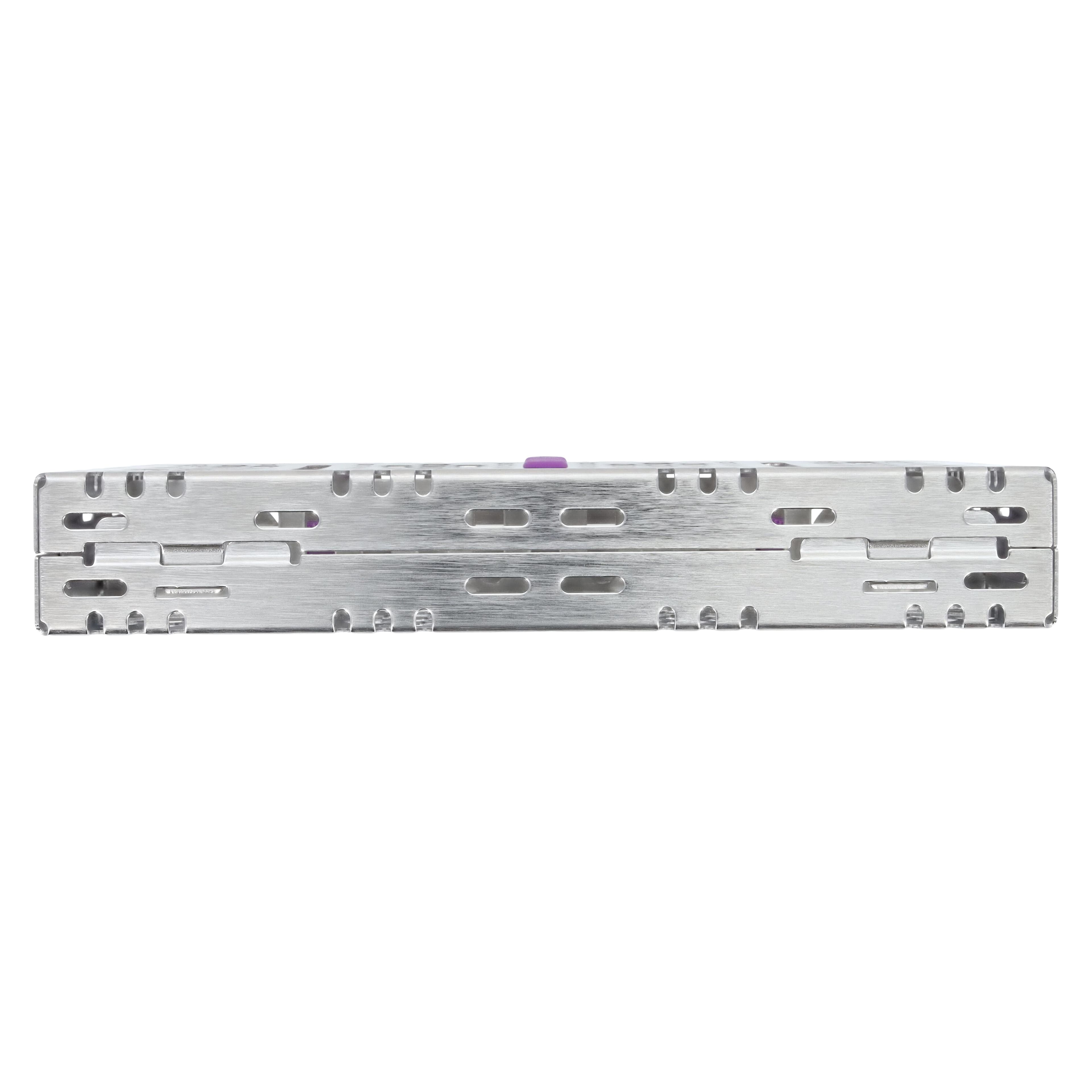 Nordent Cassette Medium 5 Instrument, Single Sided with Divider, Purple, Stainless Steel, 5.5 x 8 x 1.25 in, CH2-5D7 thumbnail 7