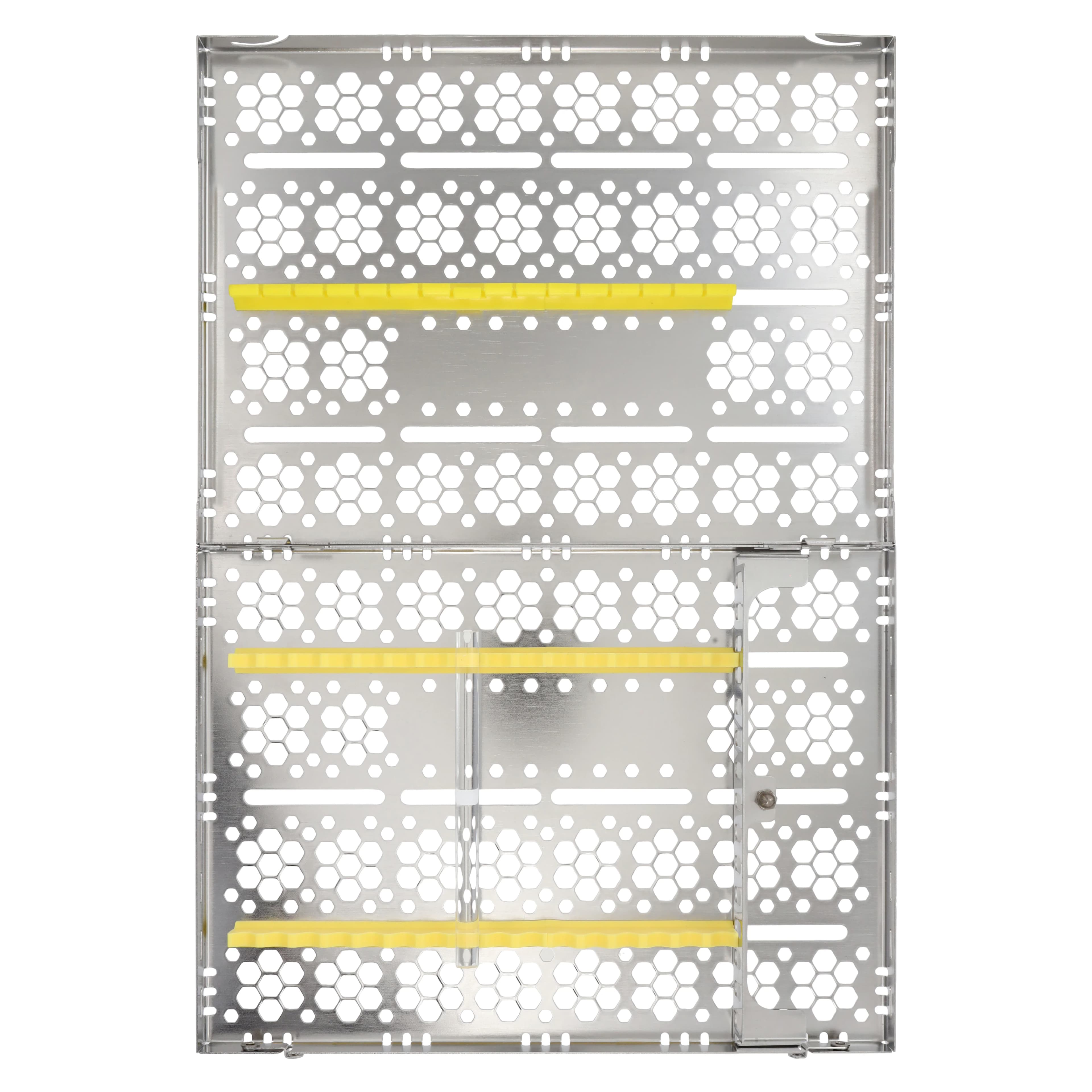 Nordent Sterilization Cassette, Large, Single-Sided, 16 Instruments, 2-1/2 x 8 Accessory Area, Yellow, CH3-16D4 thumbnail 3