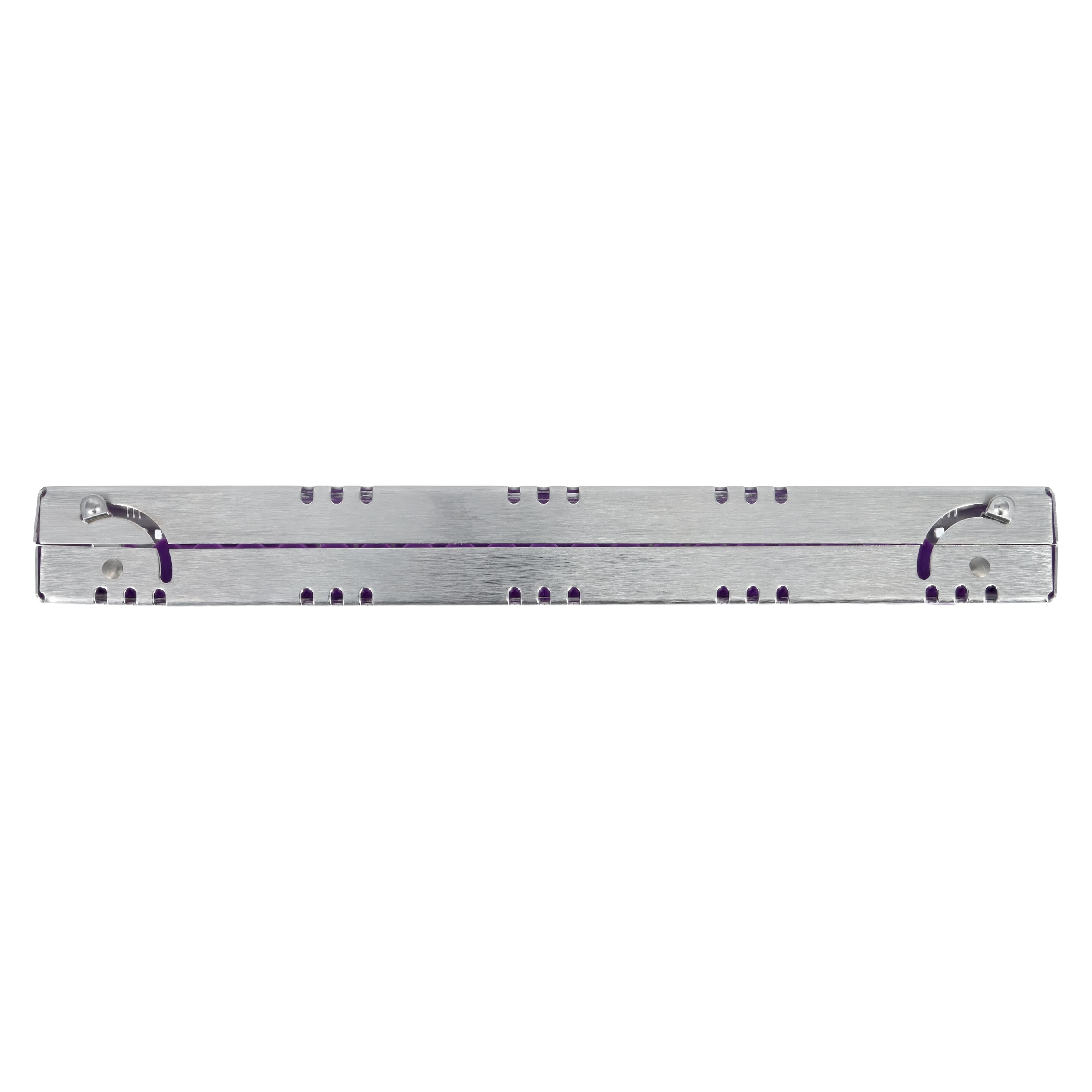 Nordent Cassette Large Single Sided Stainless Steel 20 Instruments, Purple, 8 in x 11 in x 1.25 in, CH3-20N7 thumbnail 6