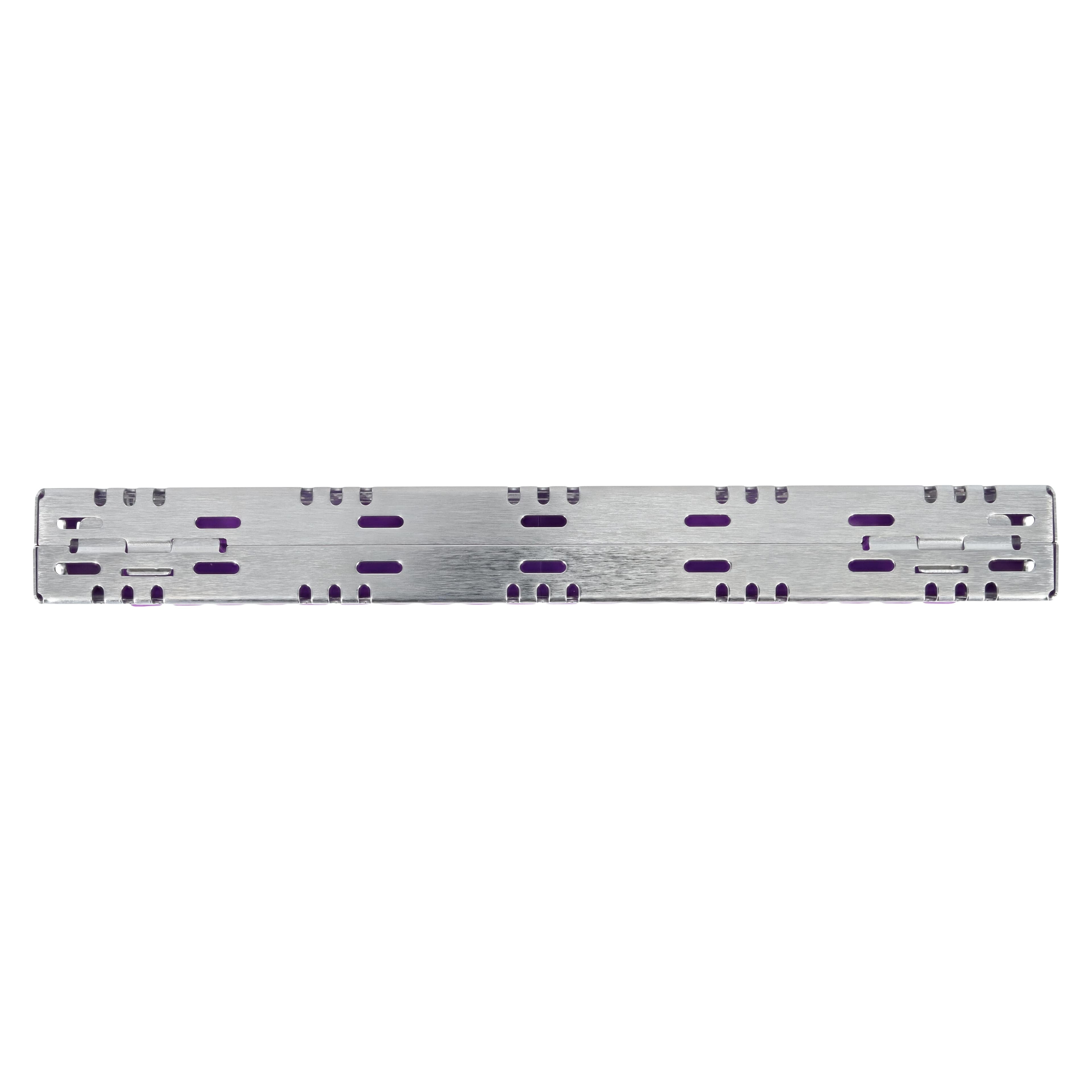 Nordent Cassette Large Single Sided Stainless Steel 20 Instruments, Purple, 8 in x 11 in x 1.25 in, CH3-20N7 thumbnail 7
