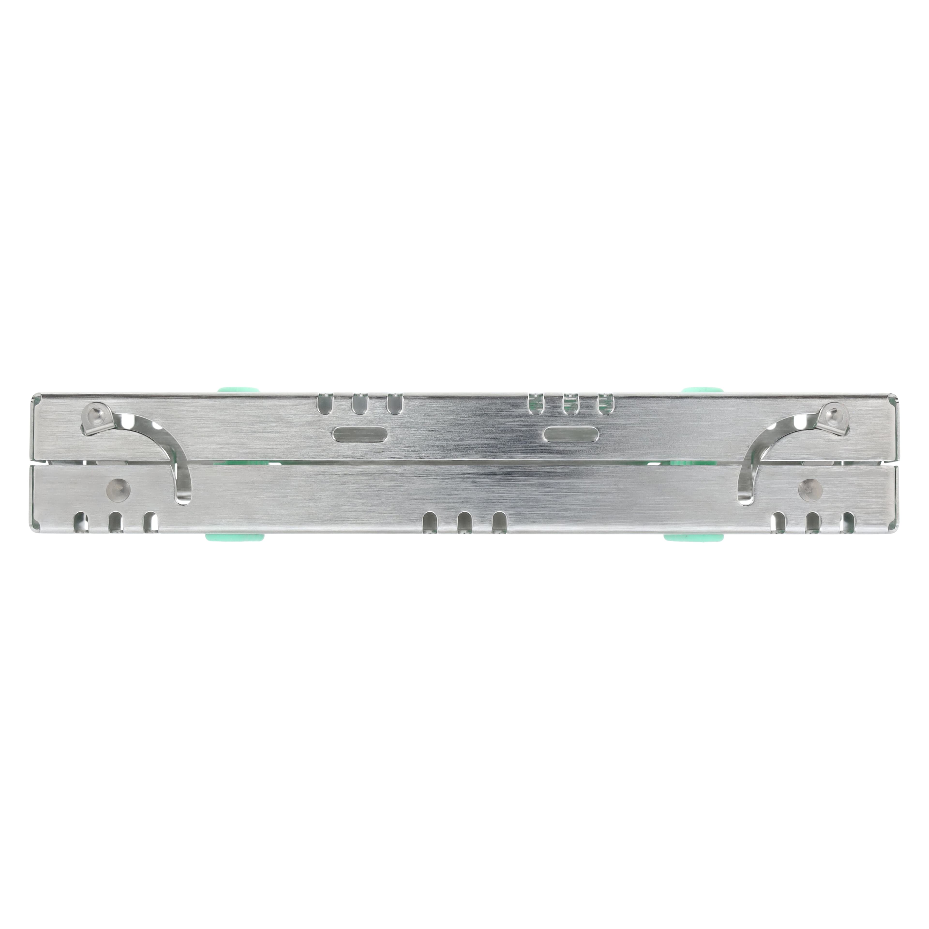 Nordent Cassette Small Double Sided 8 Instruments, Light Green, Stainless Steel, 3 in x 8 in x 1.25 in, CHD1-8N5 thumbnail 6