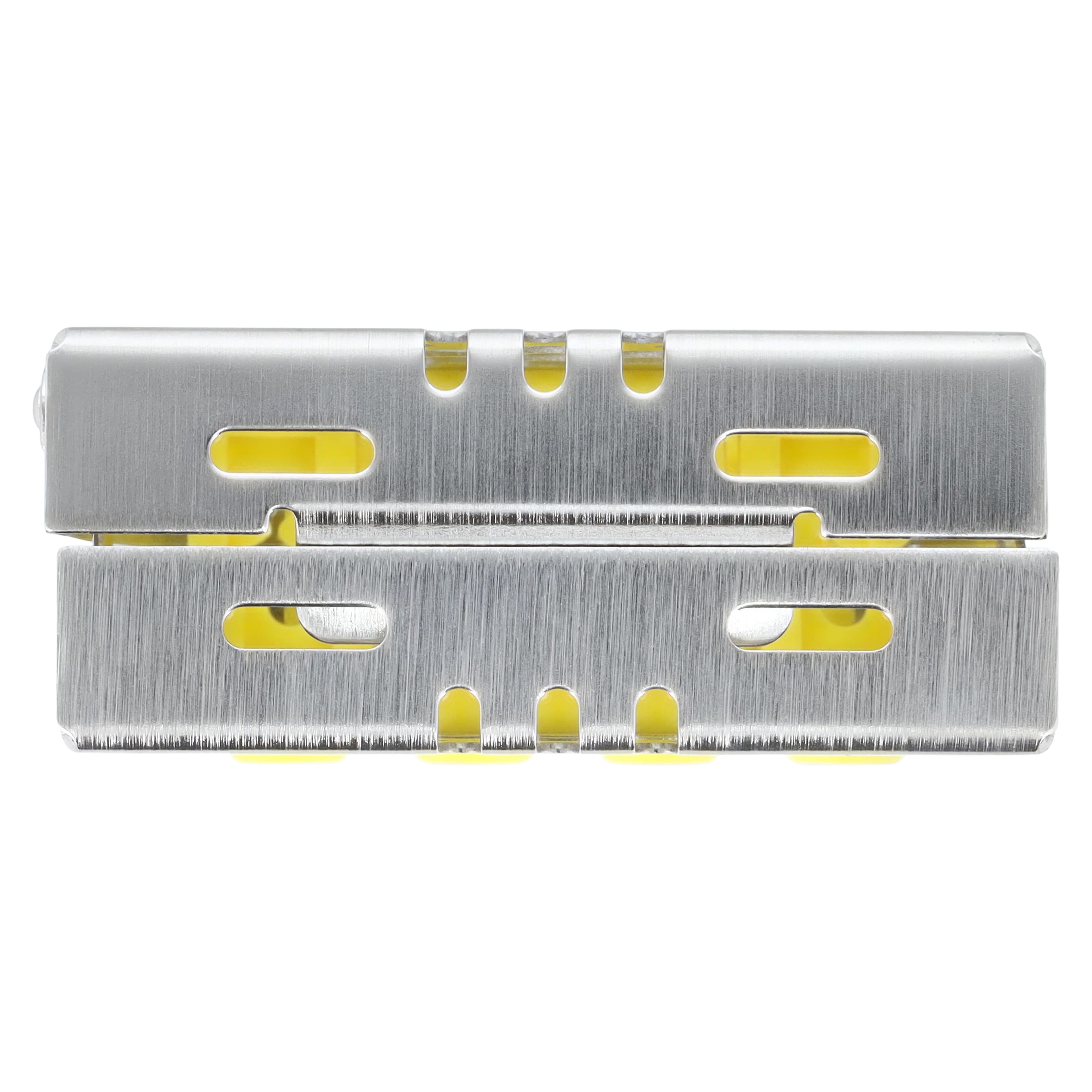 Nordent Cassette Small Double Sided Bottom Rail, 8 Instruments, Yellow, 3 in x 8 in x 1.25 in, CHD1-8N4S thumbnail 8