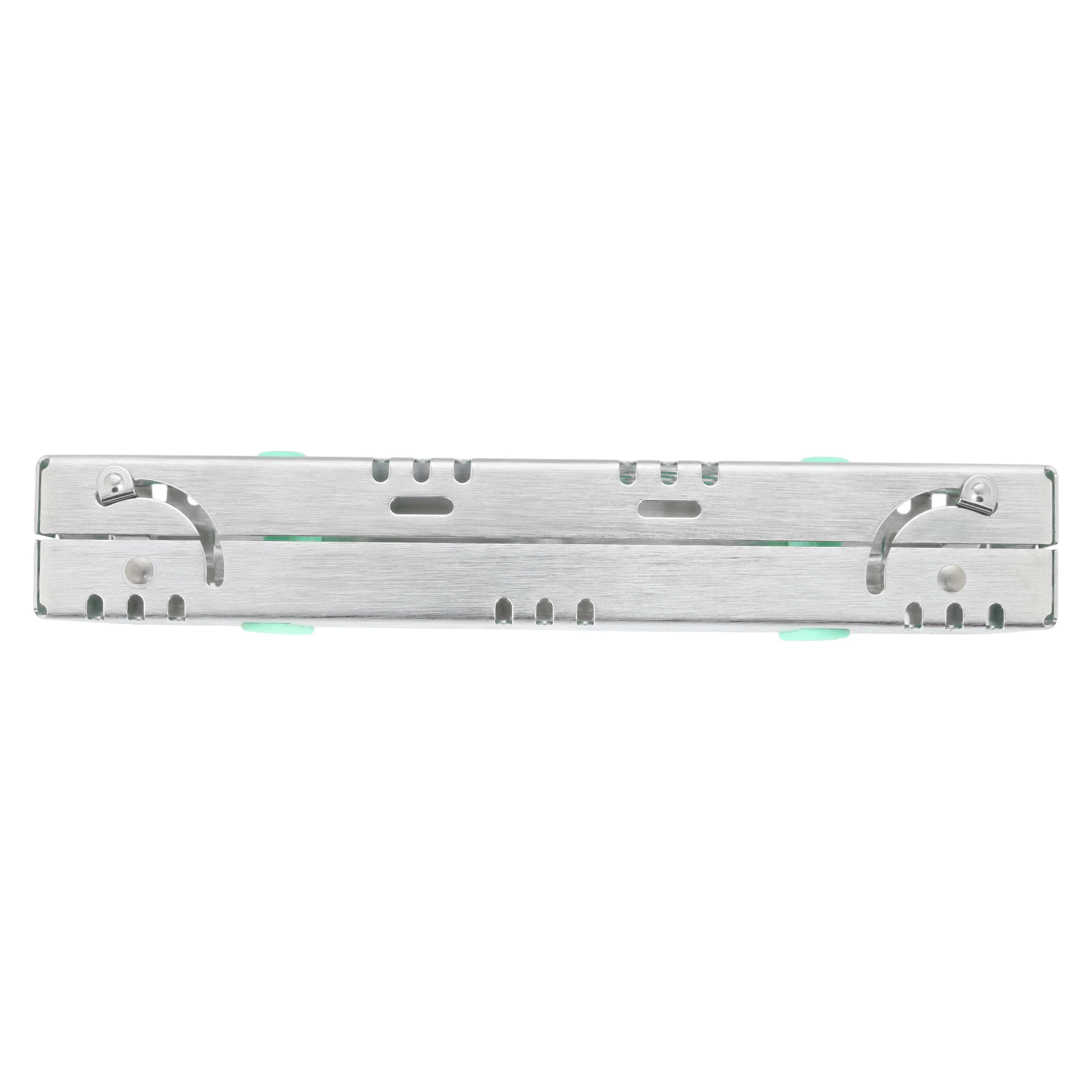 Nordent Cassette Small Double Sided Bottom Rail, 8 Instruments, Light Green, 3 in x 8 in x 1.25 in, CHD1-8N5S thumbnail 6