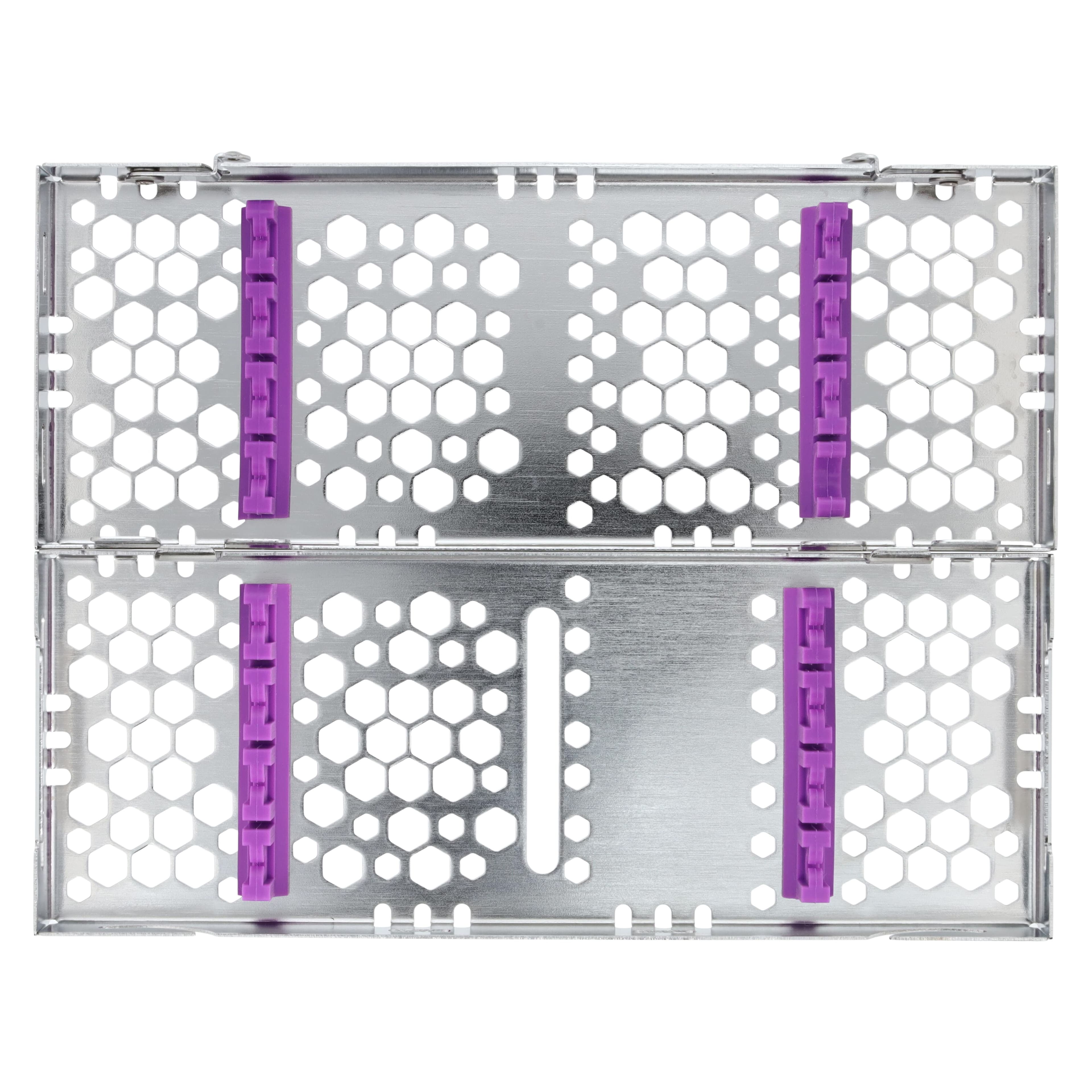 Nordent Cassette Small Double Sided Bottom Rail, 8 Instruments, Purple, Stainless Steel, CHD1-8N7S thumbnail 3