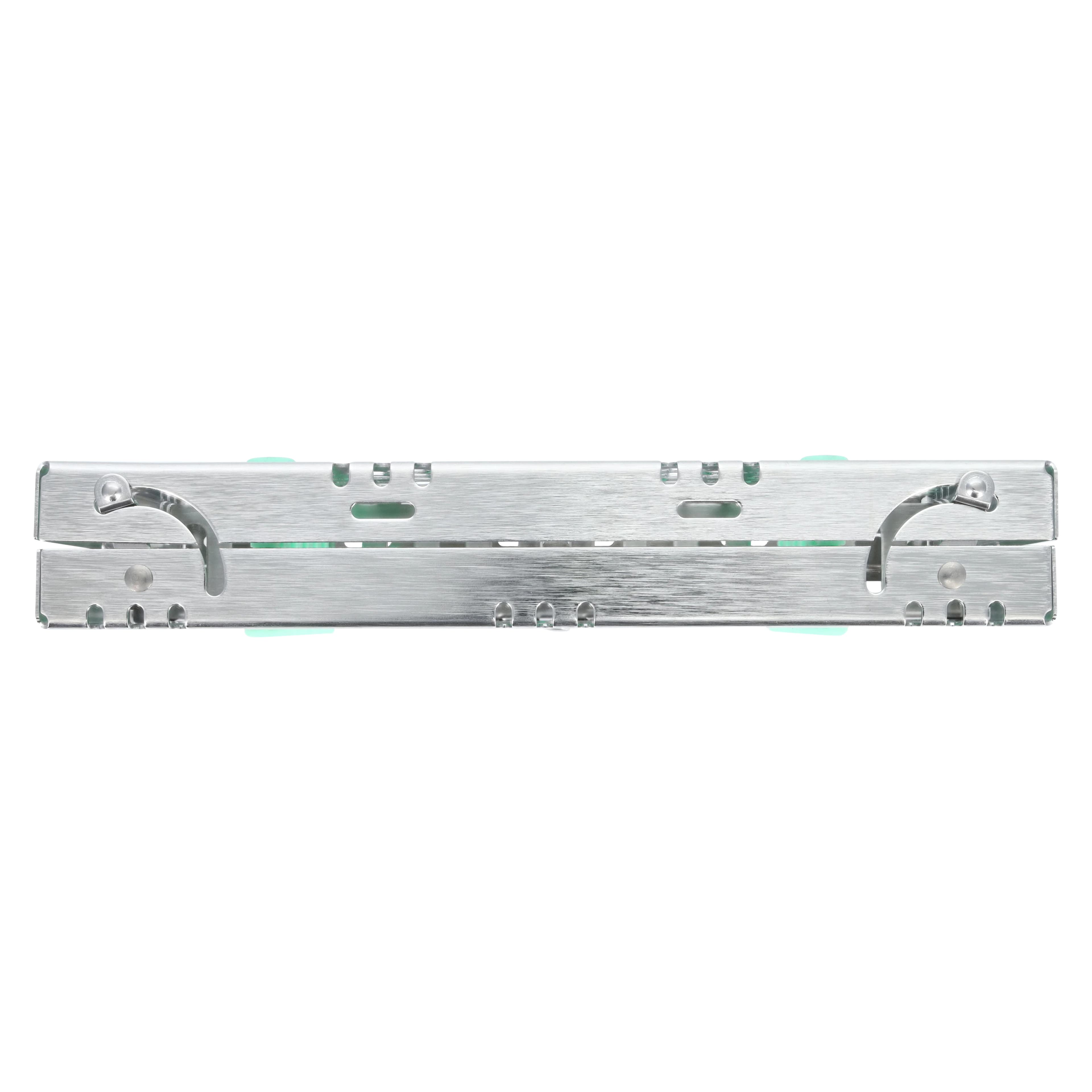 Nordent Cassette Double Sided Medium 10 Instruments with Divider SE Bottom Rail Light Green, 5.5 x 8 x 1.25 in, CHD2-10D5S thumbnail 6