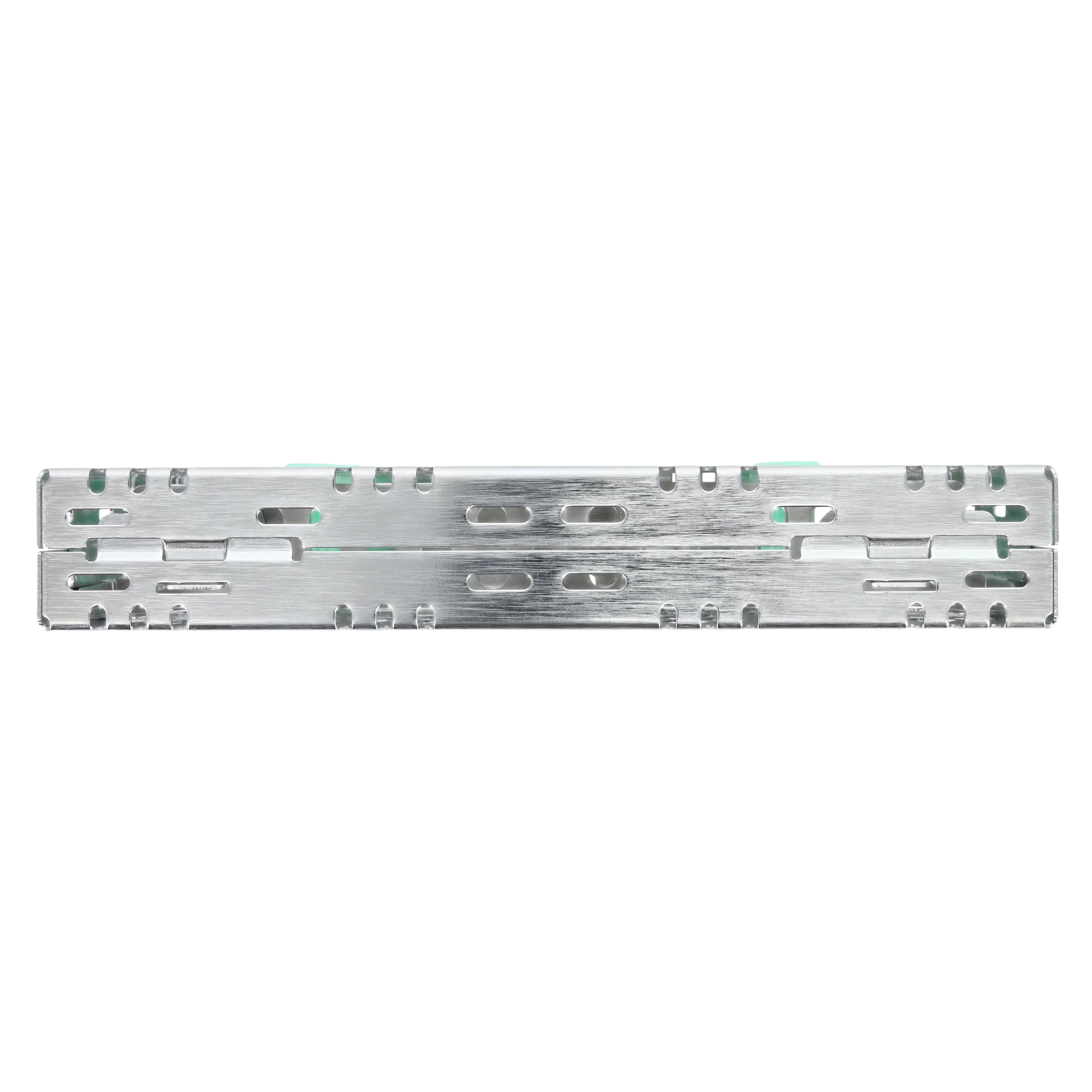 Nordent Cassette Double Sided Medium 10 Instruments with Divider SE Bottom Rail Light Green, 5.5 x 8 x 1.25 in, CHD2-10D5S thumbnail 7