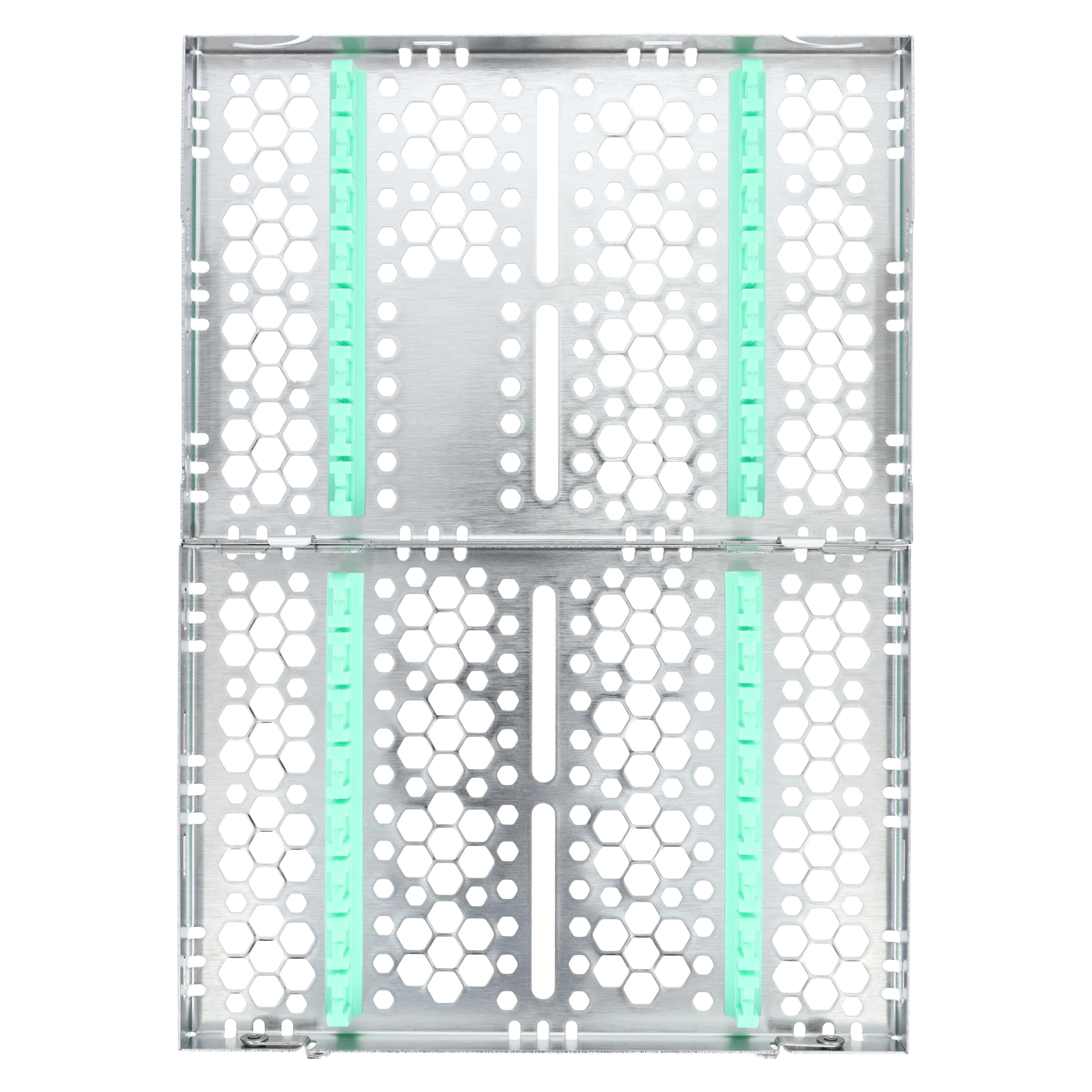 Nordent Cassette DS Med 16 Instruments, Double Sided, Light Green, 5.5 x 8 x 1.25 in, CHD2-16N5 thumbnail 3