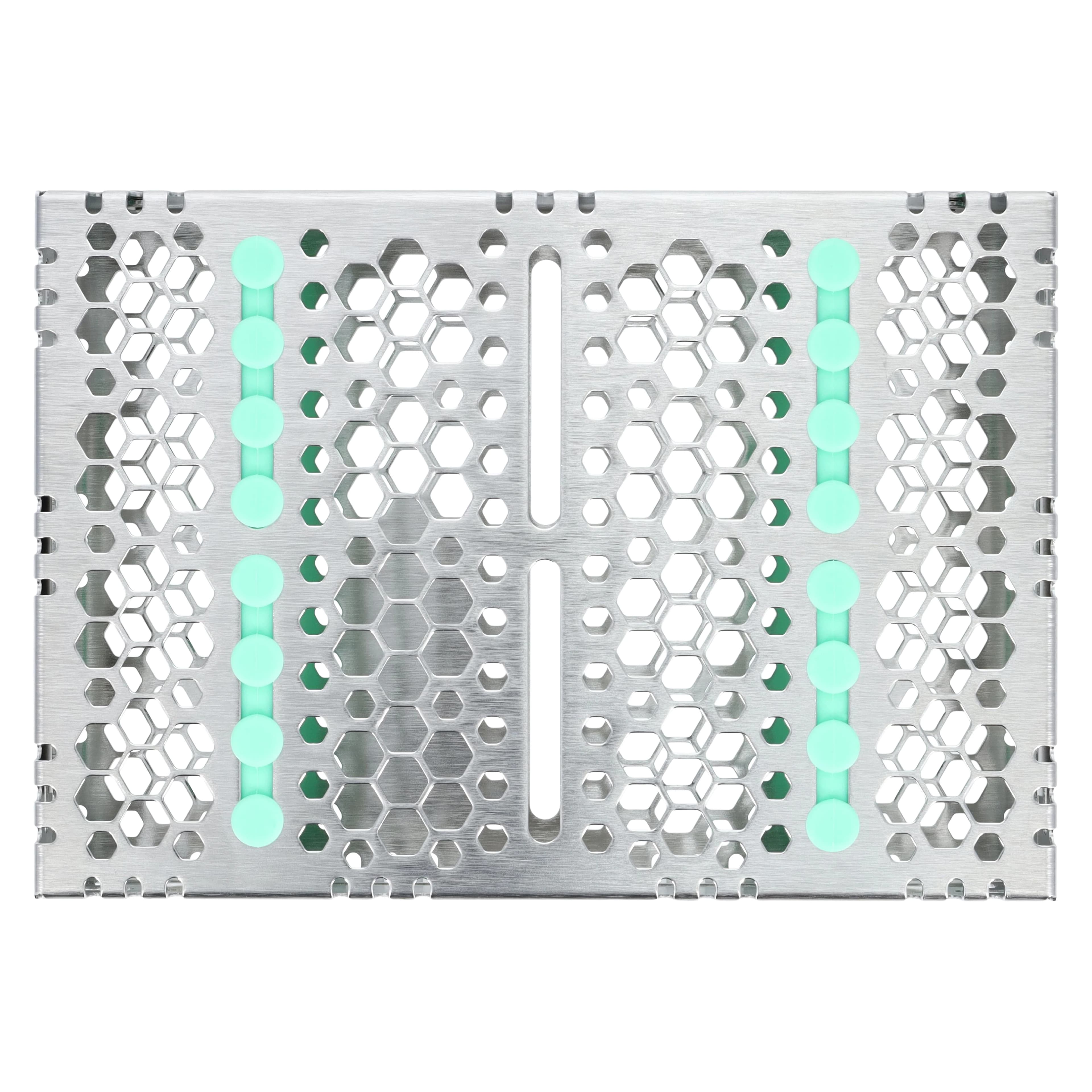 Nordent Cassette DS Med 16 Instruments, Double Sided, Light Green, 5.5 x 8 x 1.25 in, CHD2-16N5 thumbnail 5