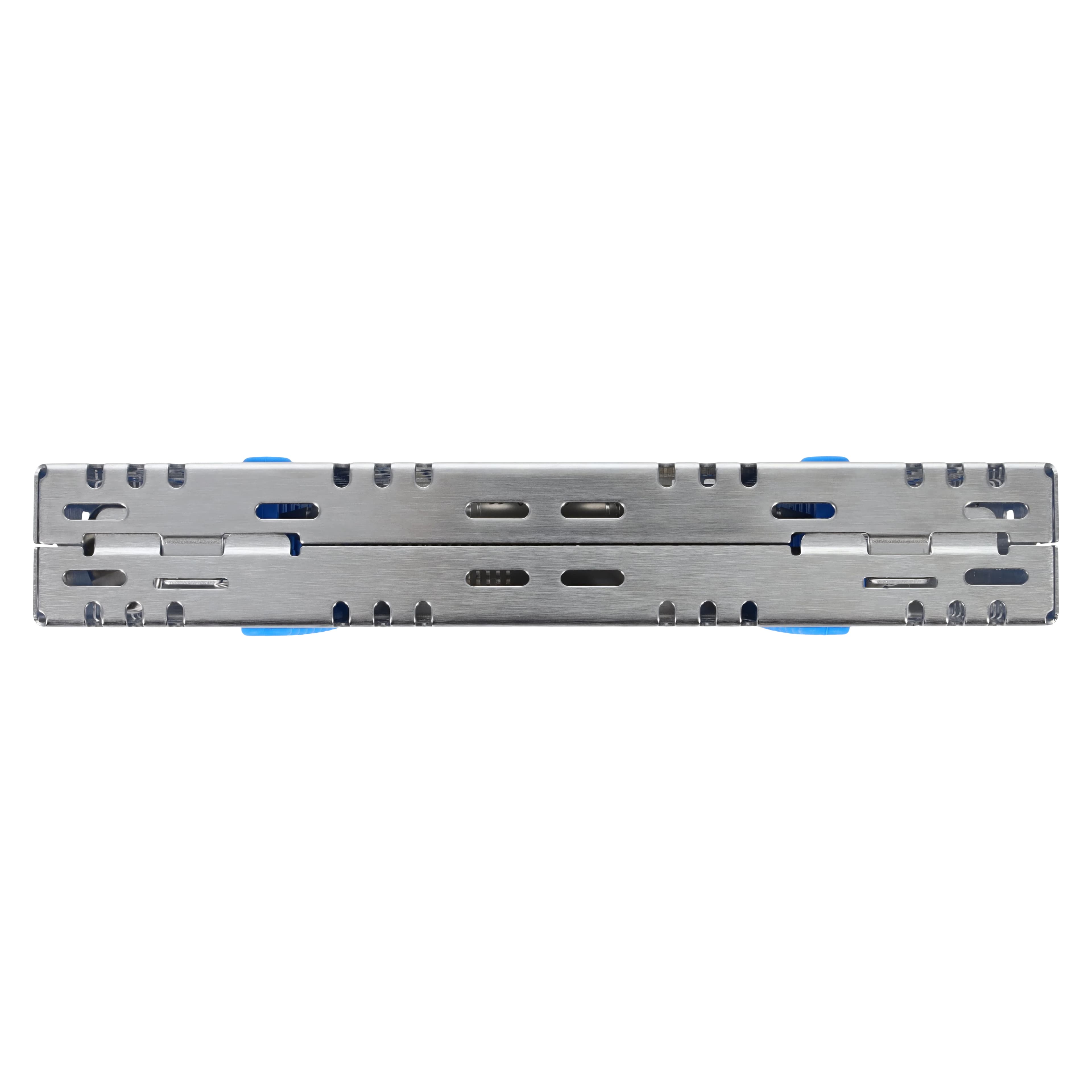 Nordent Cassette Double Sided Medium 16 Instruments, SE Bottom Rail, Blue, Stainless Steel, CHD2-16N1S thumbnail 10