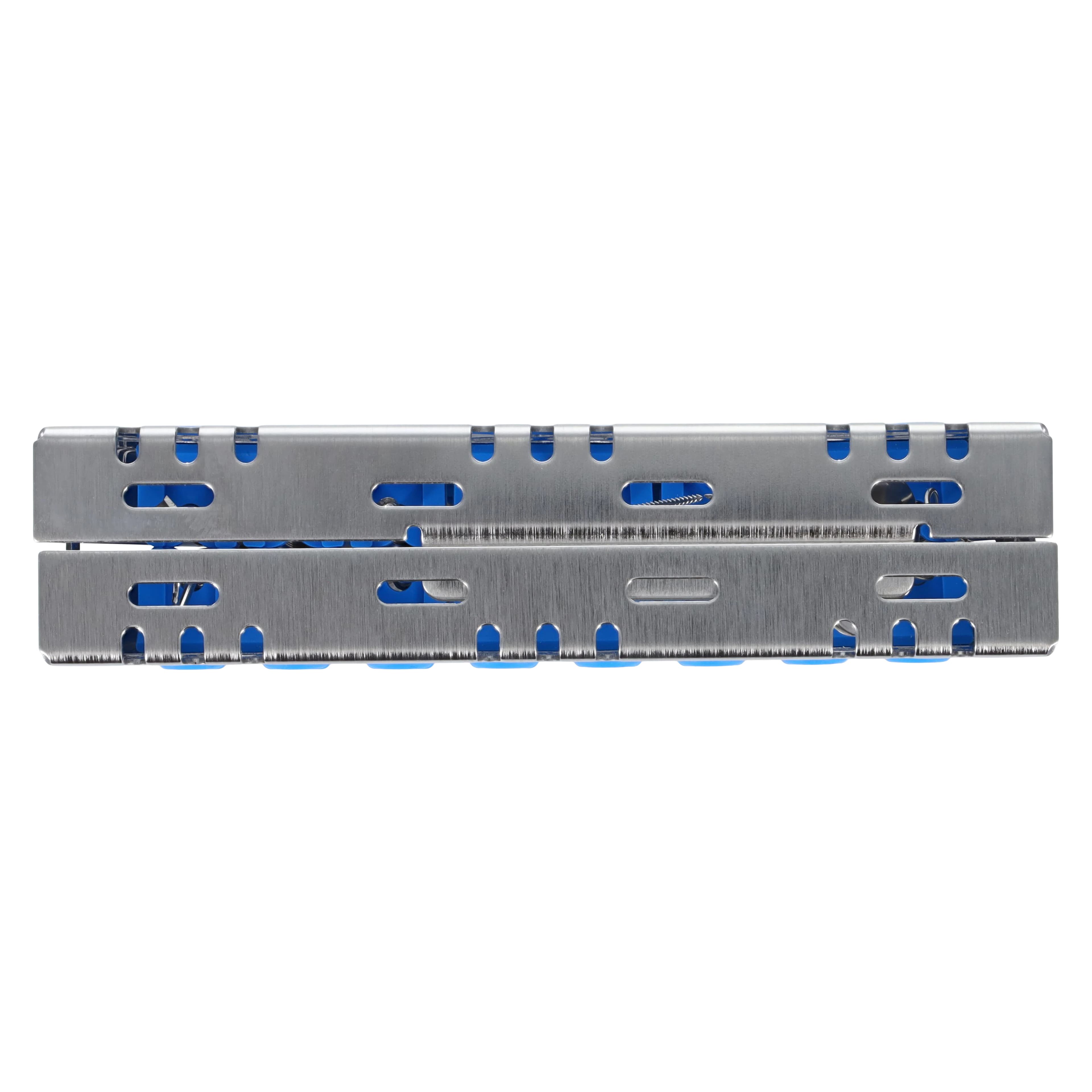 Nordent Cassette Double Sided Medium 16 Instruments, SE Bottom Rail, Blue, Stainless Steel, CHD2-16N1S thumbnail 11