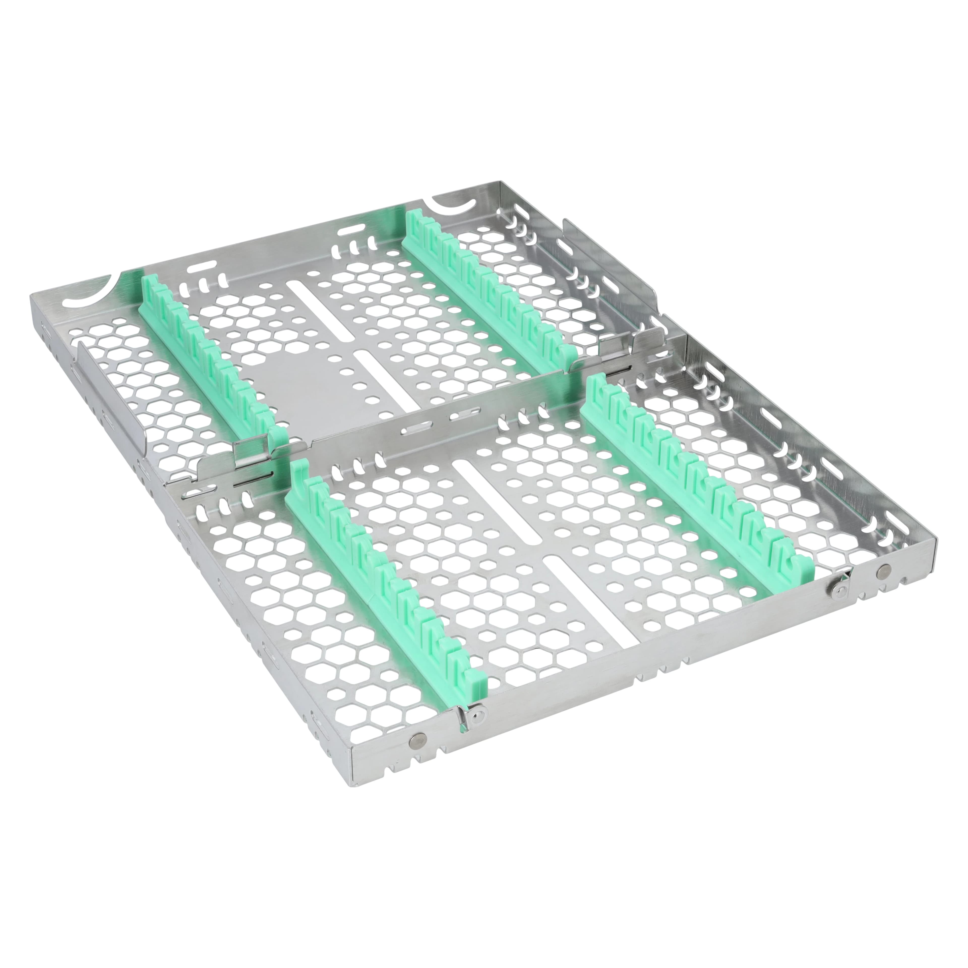 Nordent Cassette Double Sided Medium 16 Instruments, SE Bottom Rail, Light Green, 5.5 x 8 x 1.25 in, CHD2-16N5S thumbnail 2