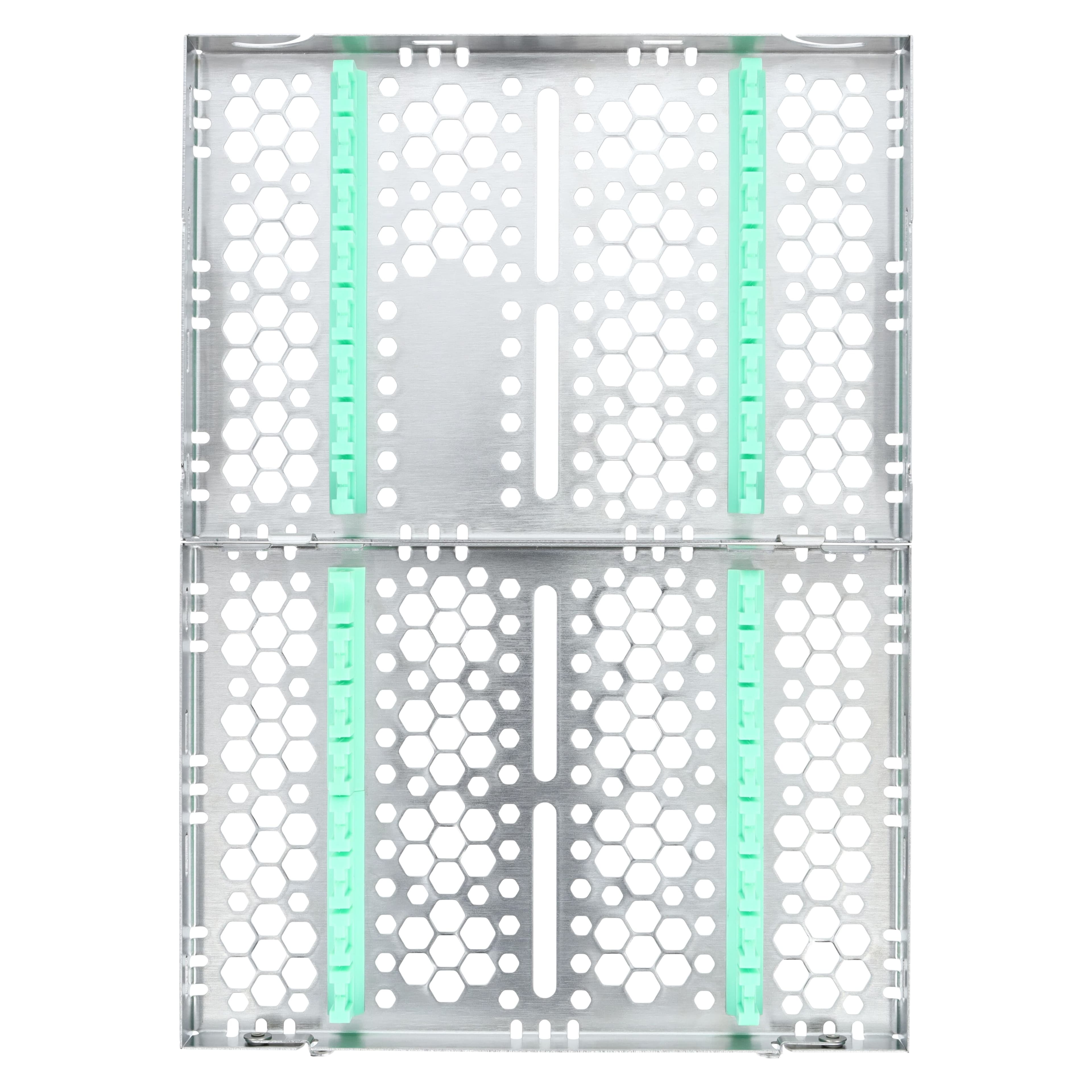 Nordent Cassette Double Sided Medium 16 Instruments, SE Bottom Rail, Light Green, 5.5 x 8 x 1.25 in, CHD2-16N5S thumbnail 3