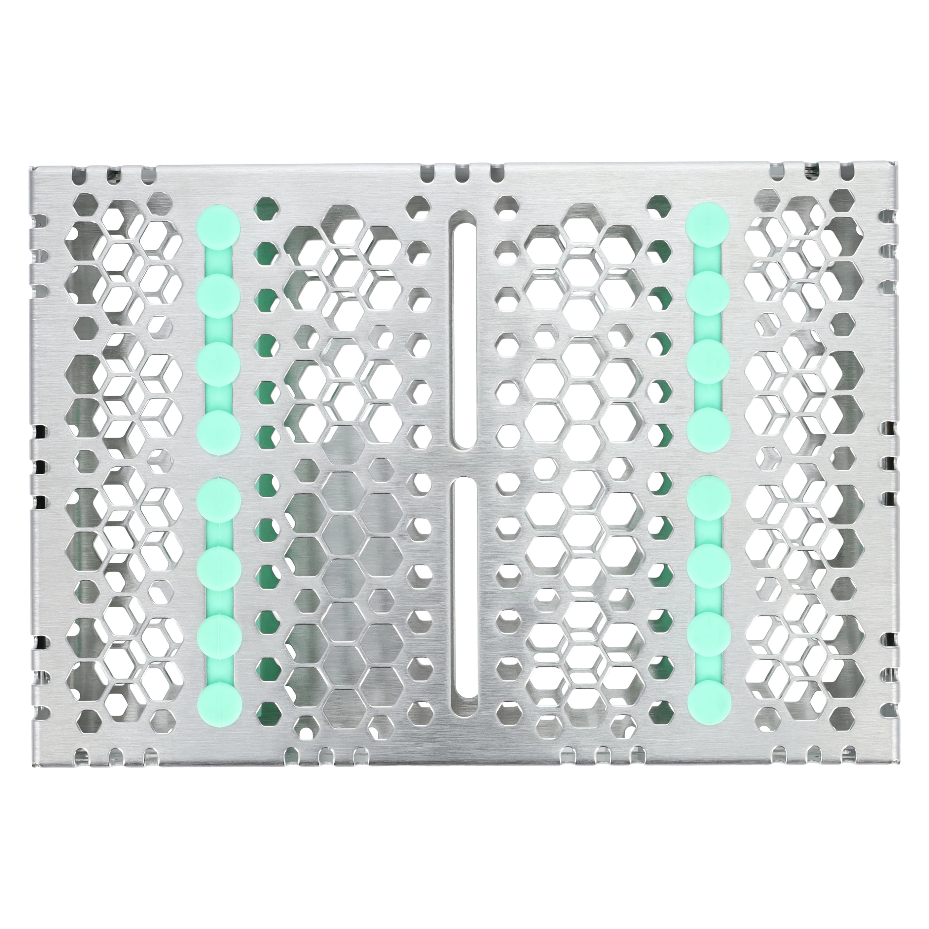 Nordent Cassette Double Sided Medium 16 Instruments, SE Bottom Rail, Light Green, 5.5 x 8 x 1.25 in, CHD2-16N5S thumbnail 5