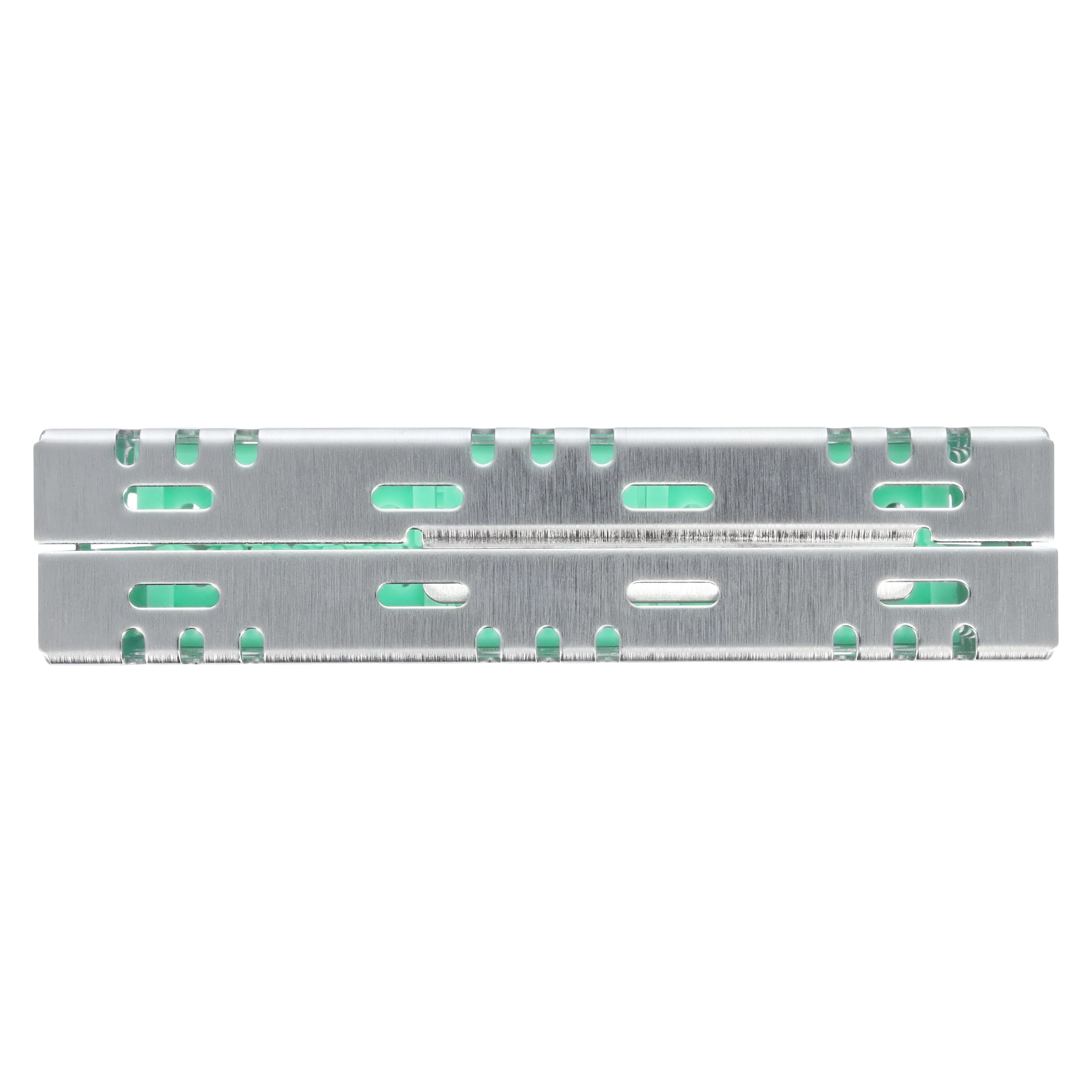 Nordent Cassette Double Sided Medium 16 Instruments, SE Bottom Rail, Light Green, 5.5 x 8 x 1.25 in, CHD2-16N5S thumbnail 8