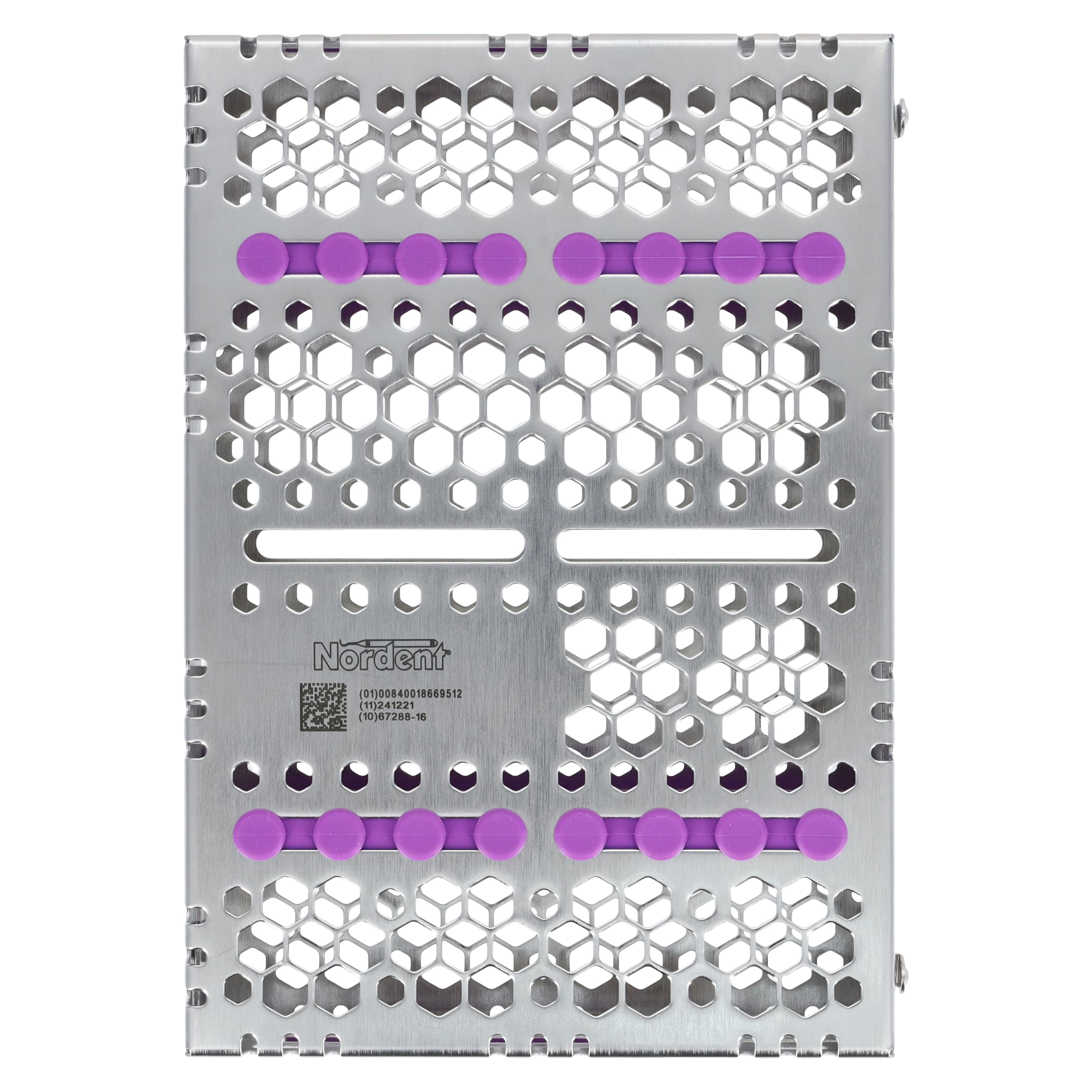 Nordent Cassette Double Sided Medium 16 Instruments, SE Bottom Rail, Purple, 5.5 x 8 x 1.25 in, CHD2-16N7S thumbnail 4
