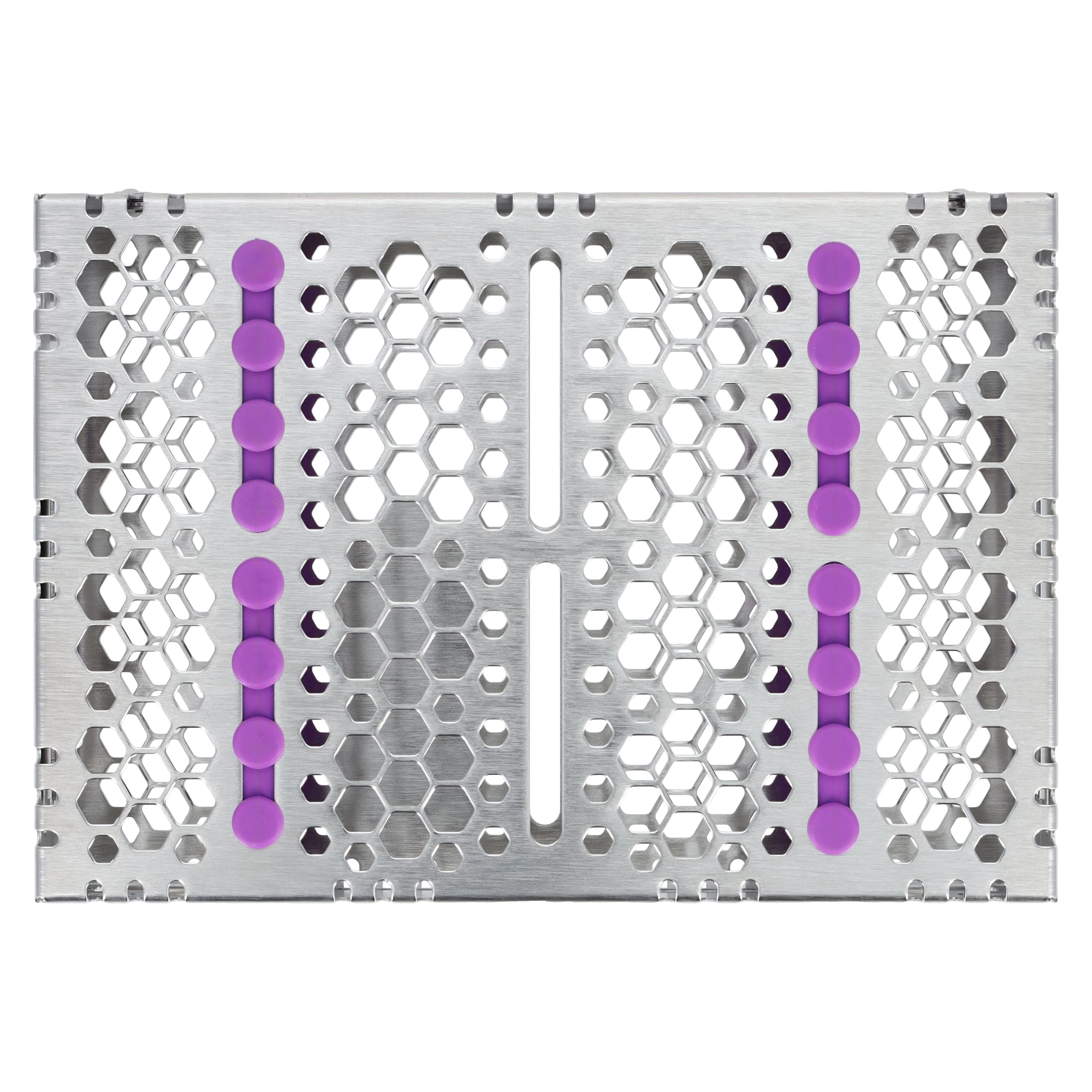 Nordent Cassette Double Sided Medium 16 Instruments, SE Bottom Rail, Purple, 5.5 x 8 x 1.25 in, CHD2-16N7S thumbnail 5