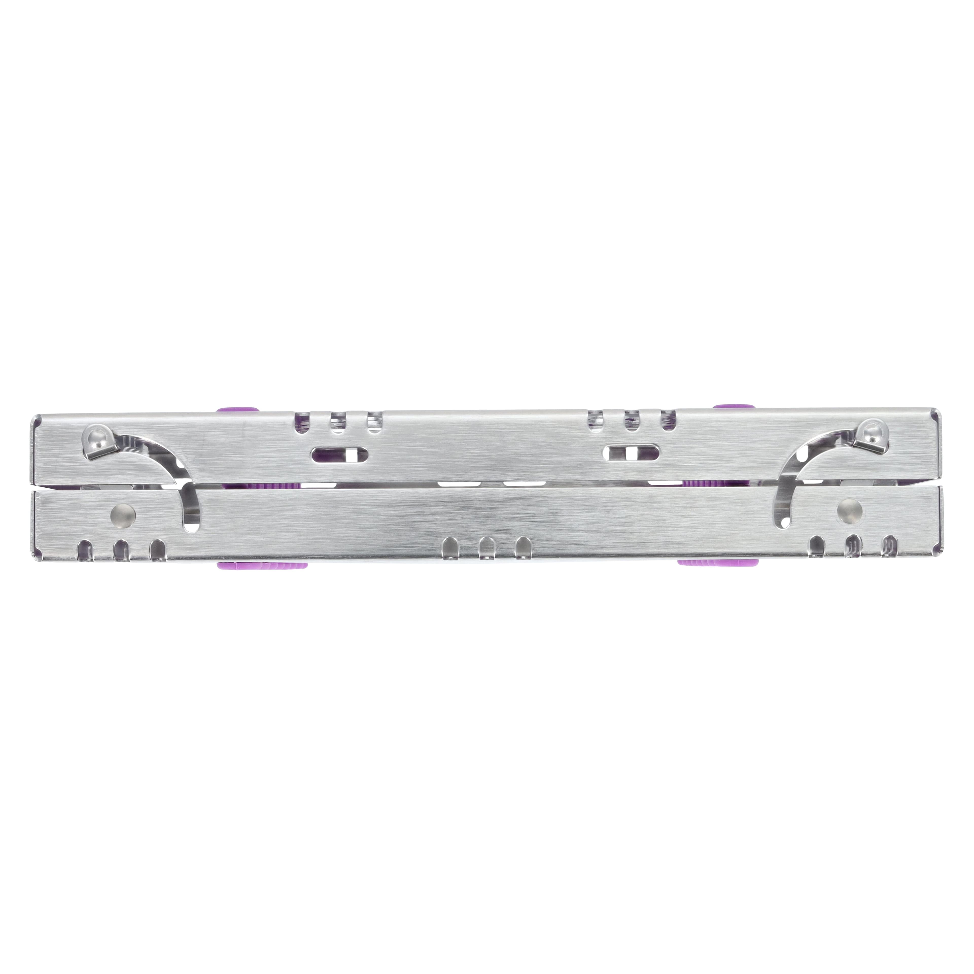 Nordent Cassette Double Sided Medium 16 Instruments, SE Bottom Rail, Purple, 5.5 x 8 x 1.25 in, CHD2-16N7S thumbnail 6