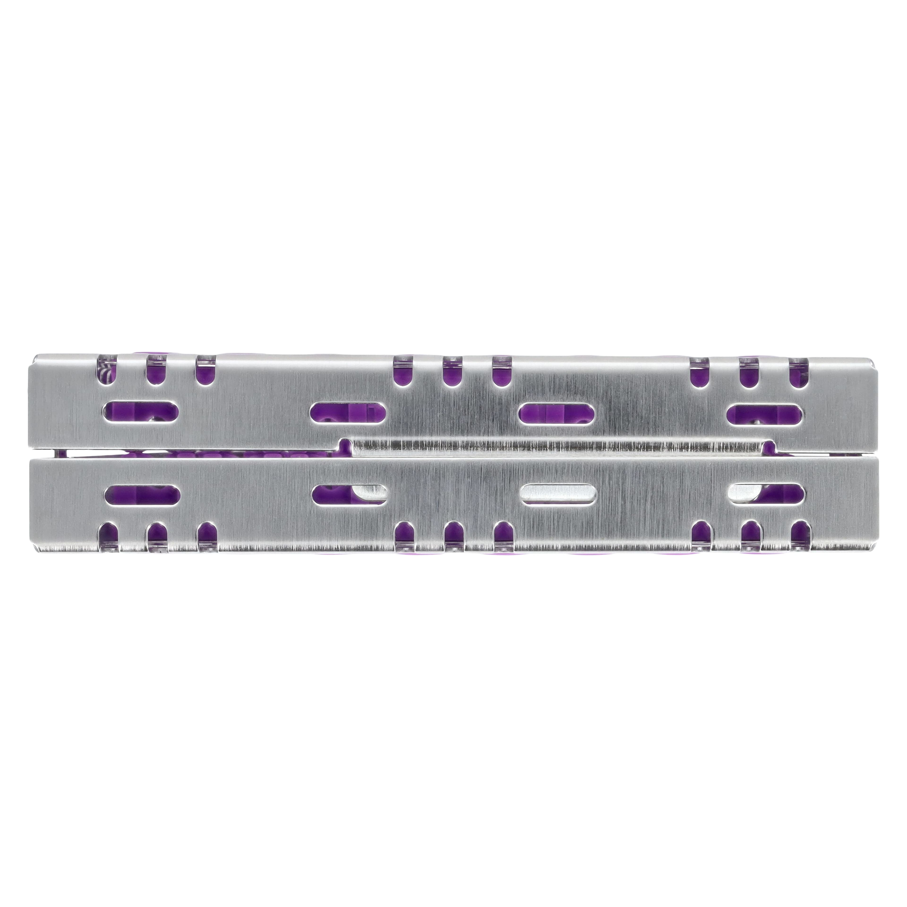 Nordent Cassette Double Sided Medium 16 Instruments, SE Bottom Rail, Purple, 5.5 x 8 x 1.25 in, CHD2-16N7S thumbnail 8