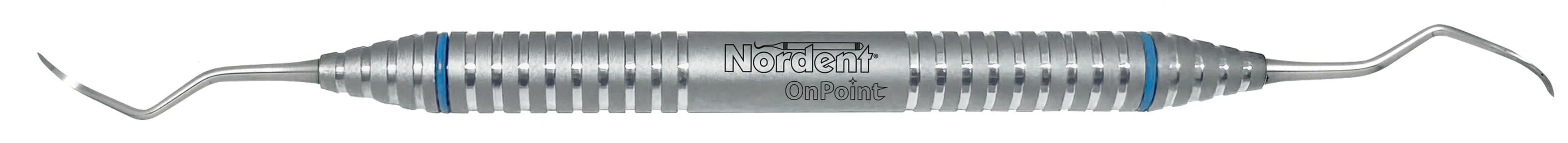 OnPoint Scaler DE Posterior Sickle #204, Double End, #6 Handle, Stainless Steel, OPP204 - OnPoint Scaler DE Sickle 204 - Image 1