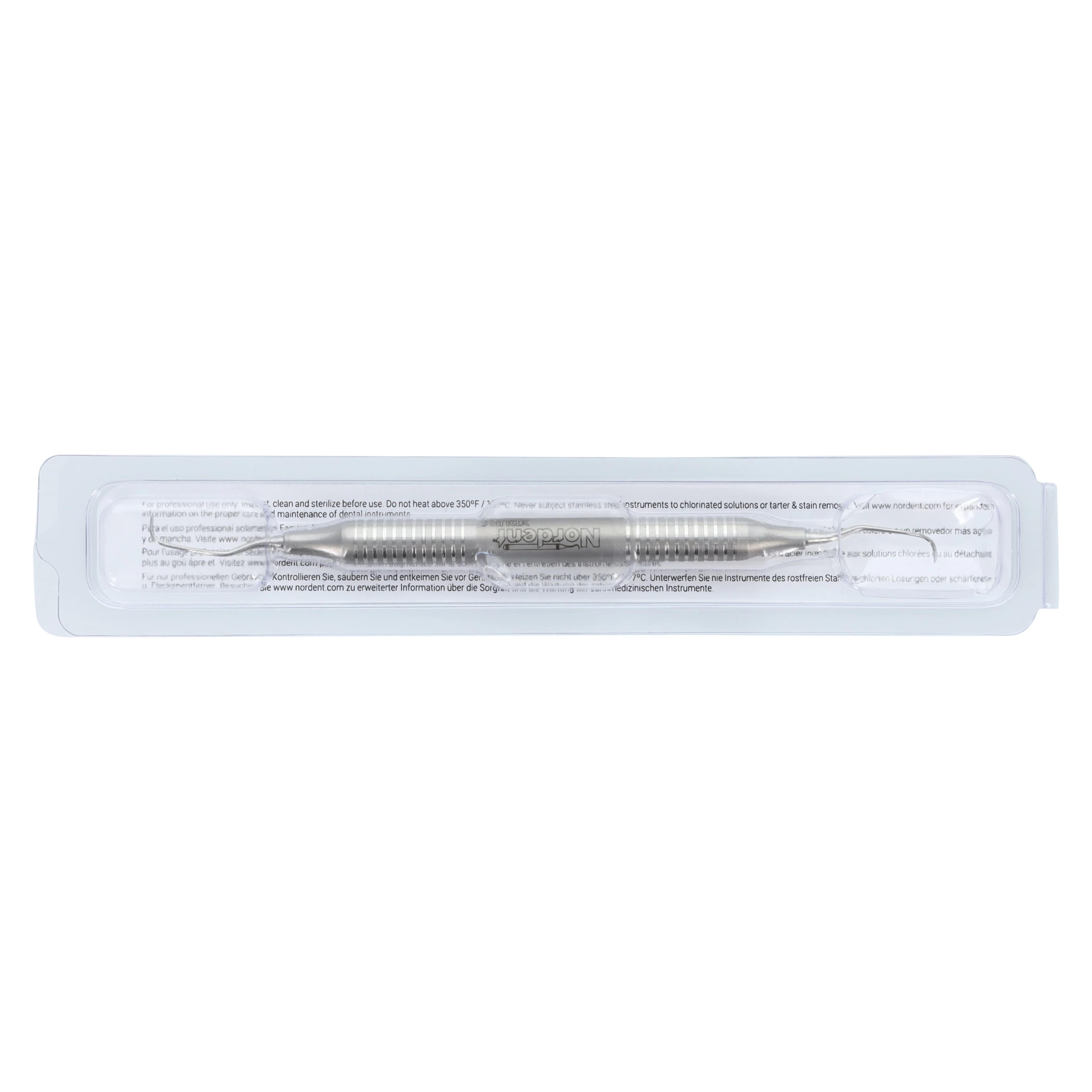Nordent XDura Curette DE Gracey #11/12, DuraLite Round Handle, Stainless Steel, RENSGRA11-12 thumbnail 7