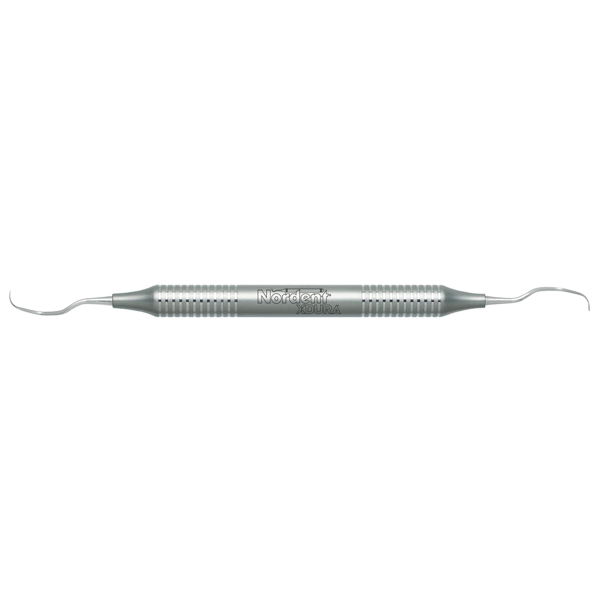 Nordent XDura Curette DE Gracey #13/14, DuraLite Round Handle, Stainless Steel, RENSGRA13-14 - XDura Curette DE Grace #13/14 - Image 1