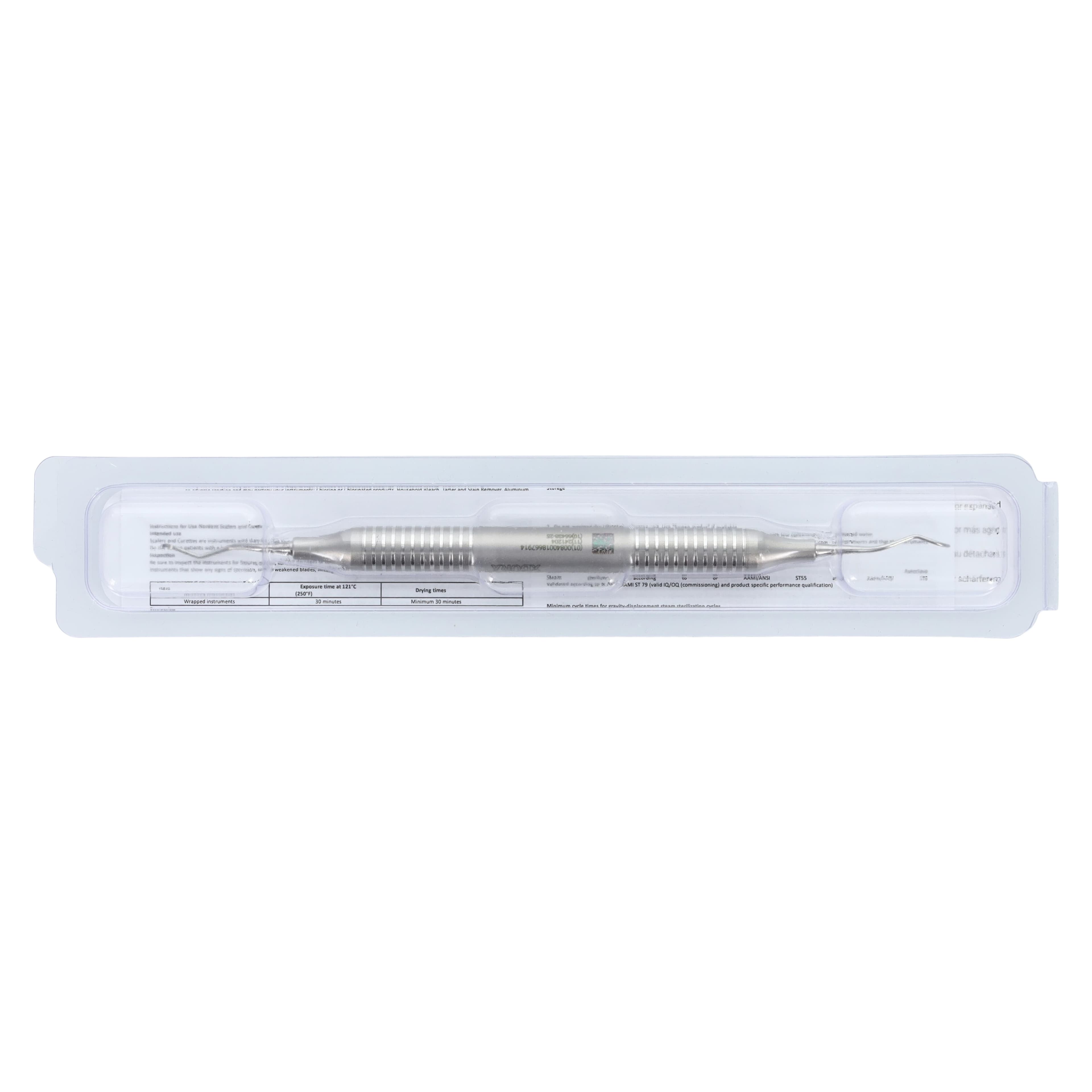 Nordent XDura Curette DE Gracey #13/14, DuraLite Round Handle, Stainless Steel, RENSGRA13-14 thumbnail 7