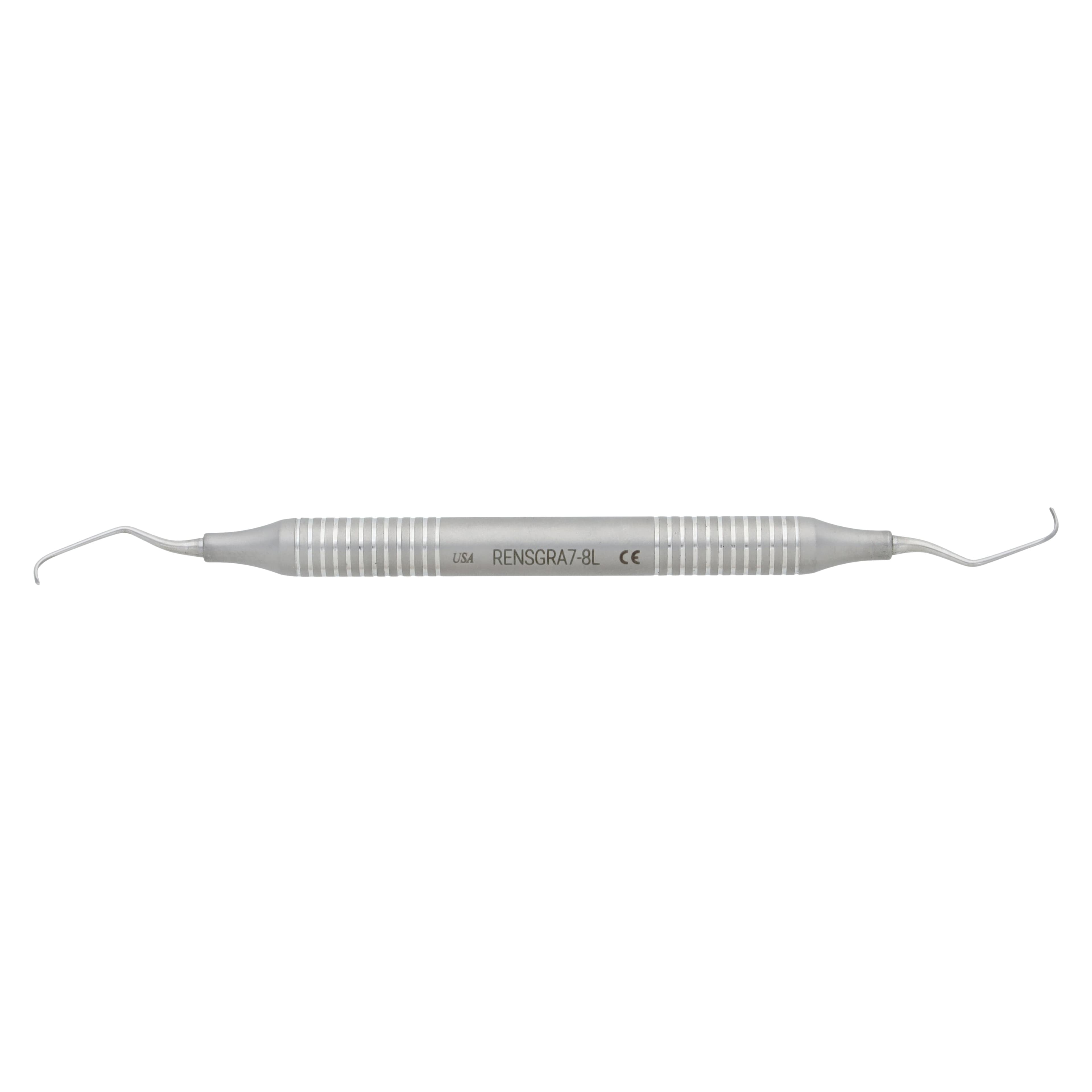 XDura Curette DE Gracey #7/8 Long Reach DuraLite Round Handle thumbnail 5