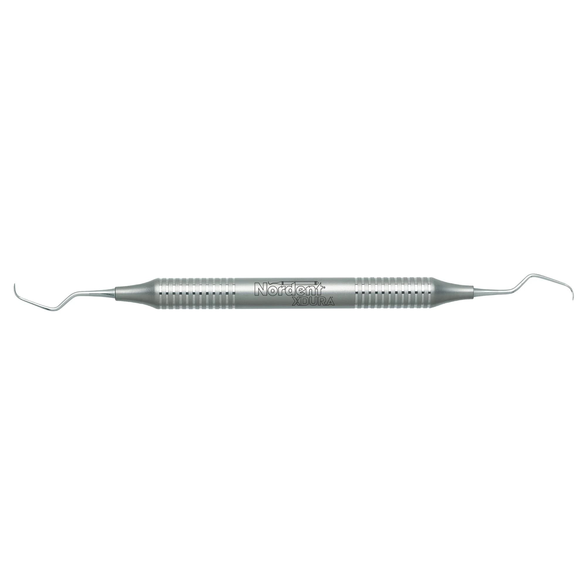 Nordent XDura Curette DE Gracey #7/8, DuraLite Round Handle, Double End, RENSGRA7-8 - XDura Curette DE Grace #7/8 - Image 1