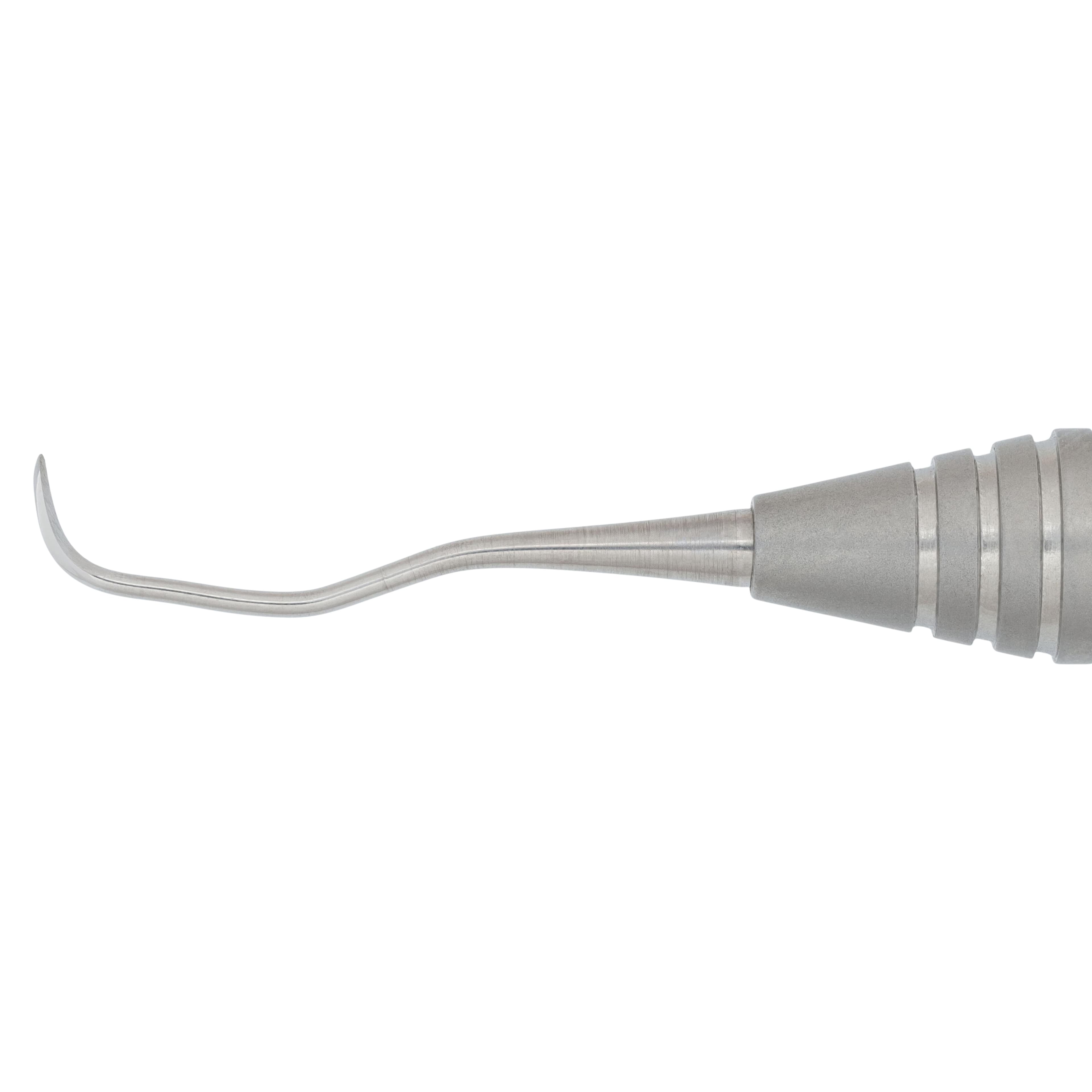 XDura Curette DE Gracey #1/2, DuraLite ColorRing Handle, Double End, Stainless Steel thumbnail 3