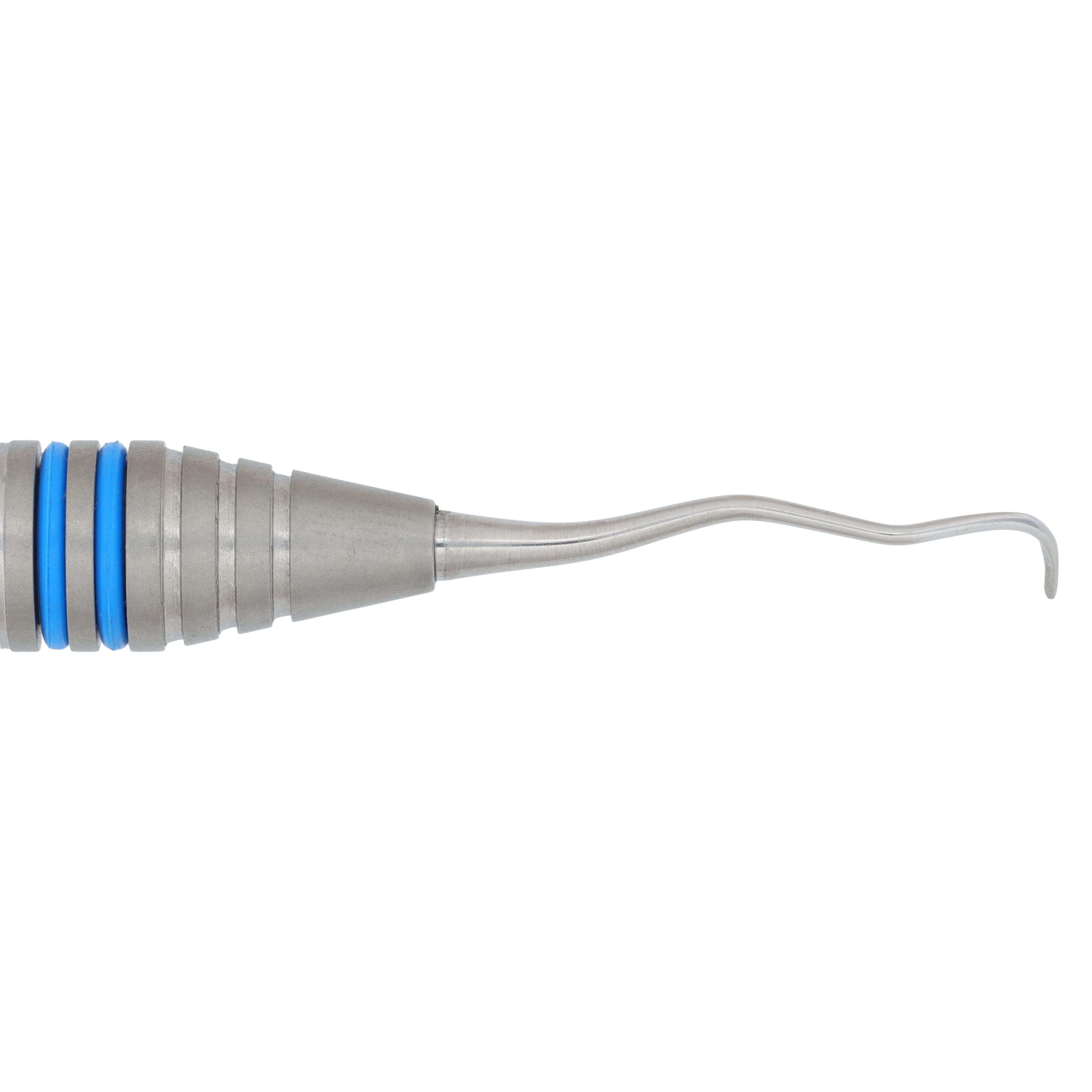 Nordent XDura Curette DE Gracey #13/14, DuraLite ColorRing Handle, Double End, Stainless Steel, Regular thumbnail 4
