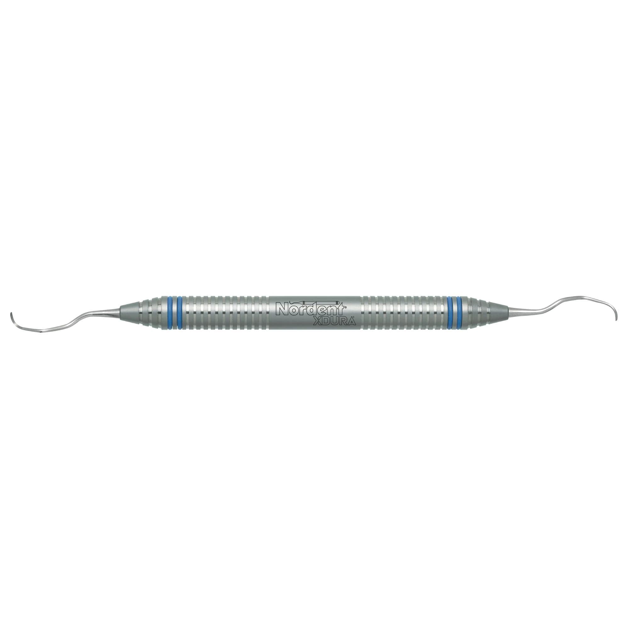 Nordent XDura Curette DE Gracey #15/16, DuraLite ColorRing Handle, Stainless Steel, Each - XDura Curette DE Grace #15/16 - Image 1