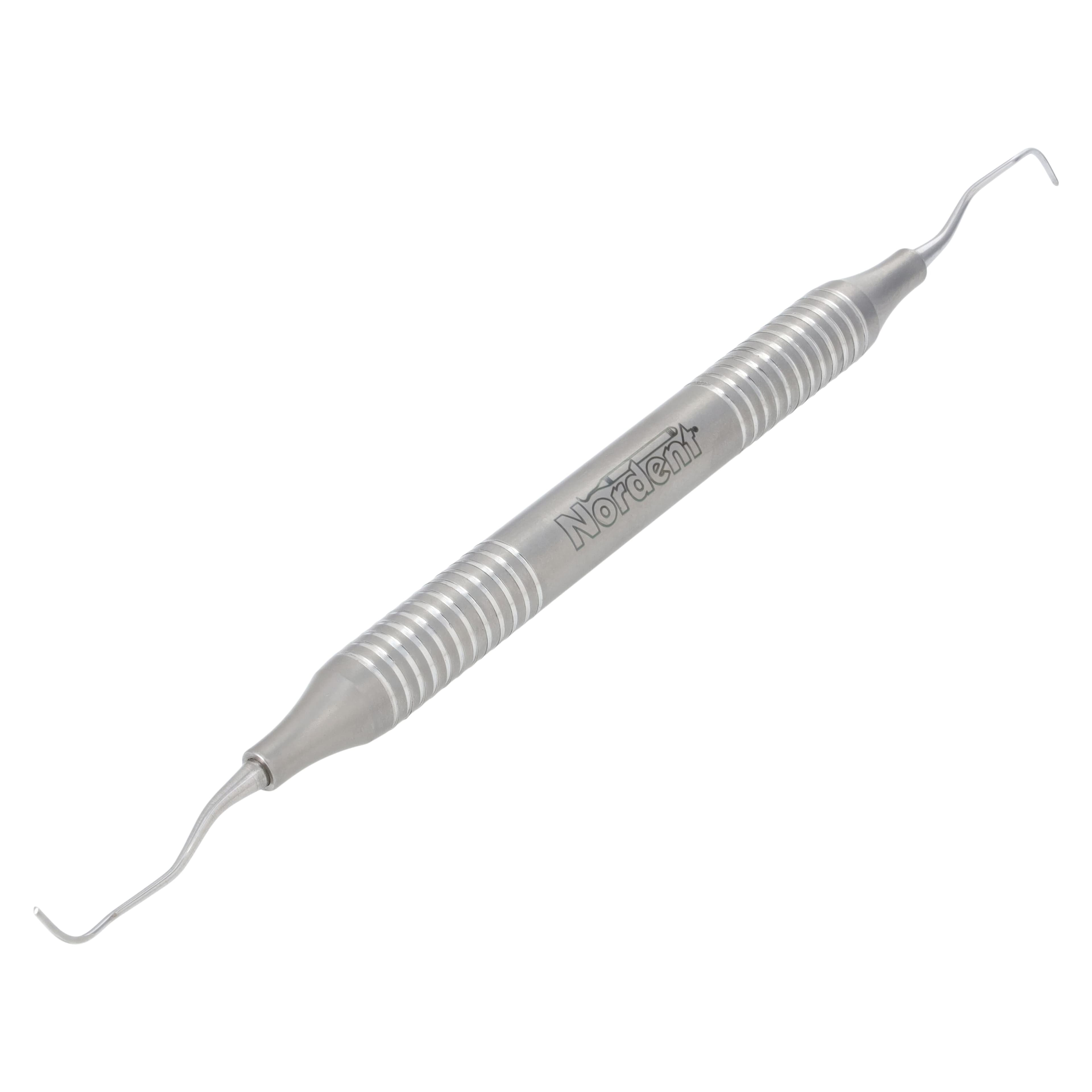 Nordent Classic Gracey Curette Double End 13/14, DuraLite Round, Posterior/Distal, 440A Stainless Steel, Silver, Regular thumbnail 2