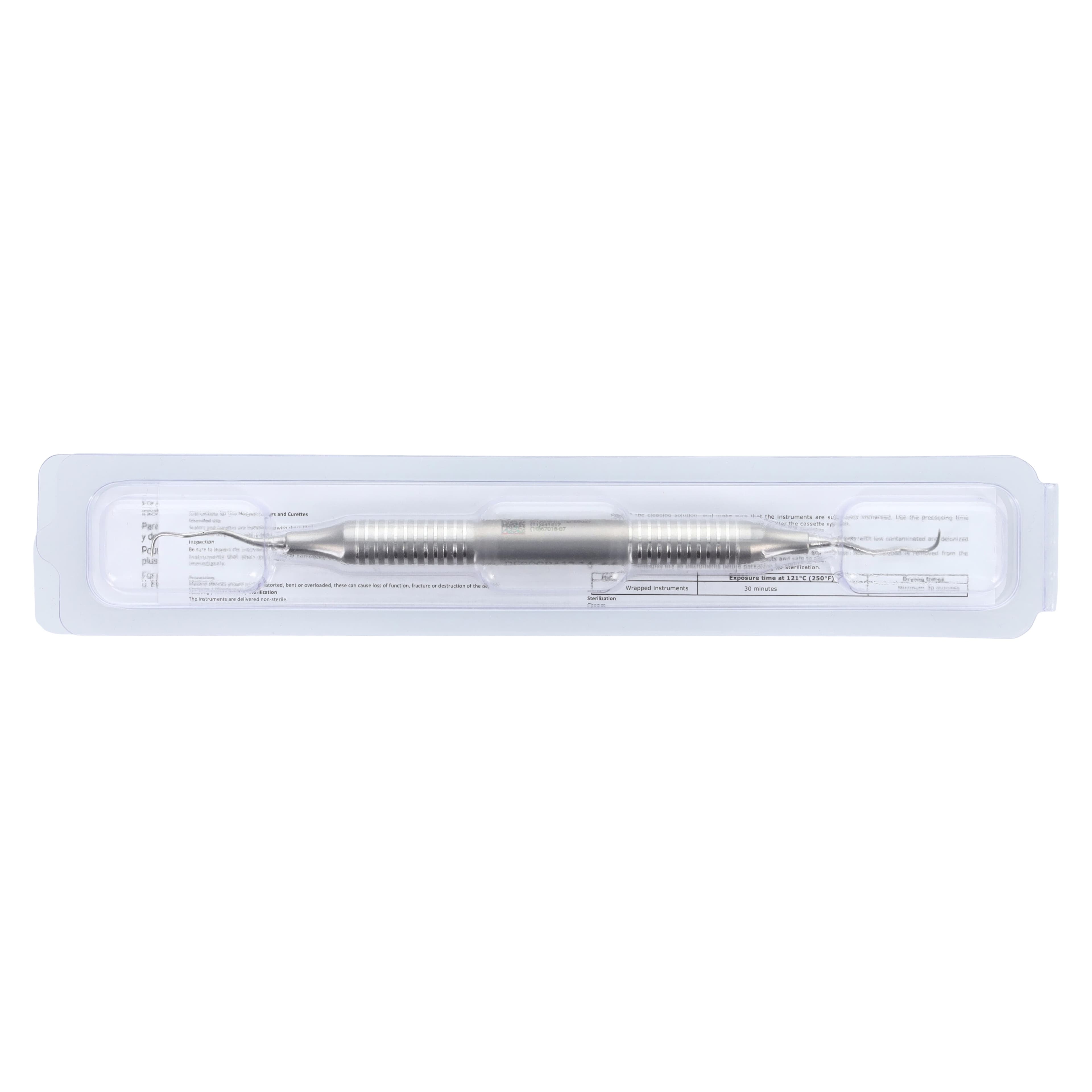 Nordent Classic Gracey Curette Double End 13/14, DuraLite Round, Posterior/Distal, 440A Stainless Steel, Silver, Regular thumbnail 7
