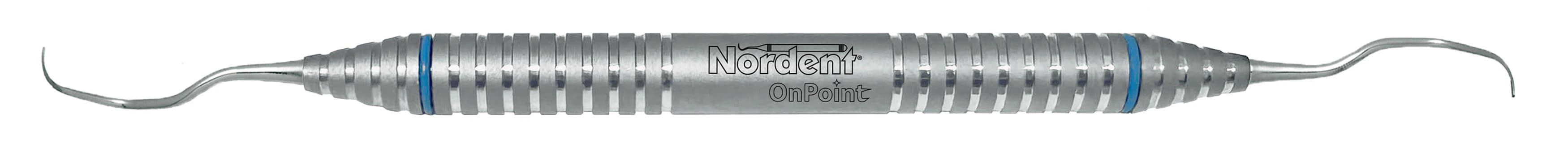 OnPoint Curette DE Gracey #13/14, Double End, #6 Handle, Stainless Steel, Regular - OnPoint Curette DE Grace 13/14 - Image 1