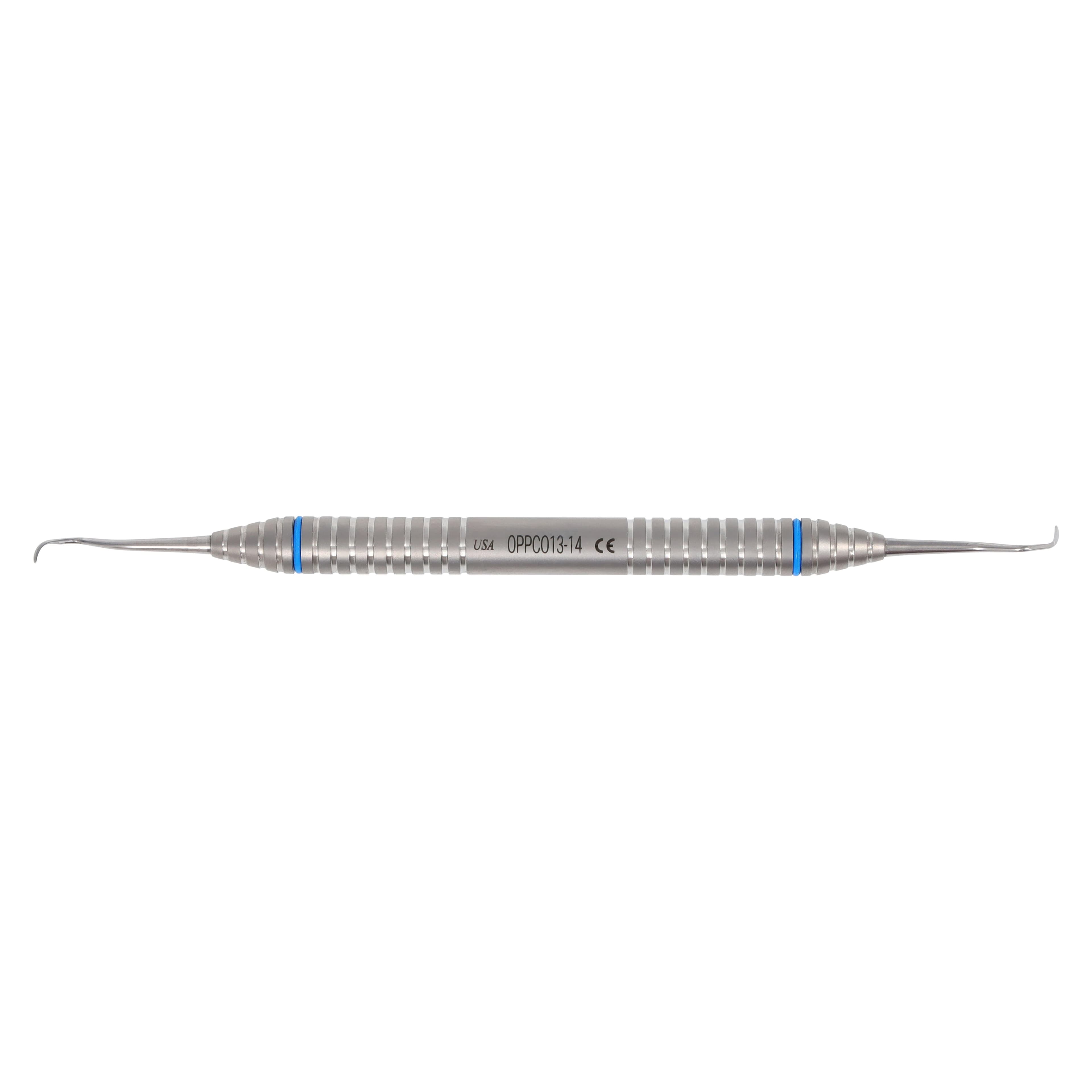 OnPoint Curette DE Columbia #13-14, Double End, #6 Handle, Adult, Stainless Steel thumbnail 5