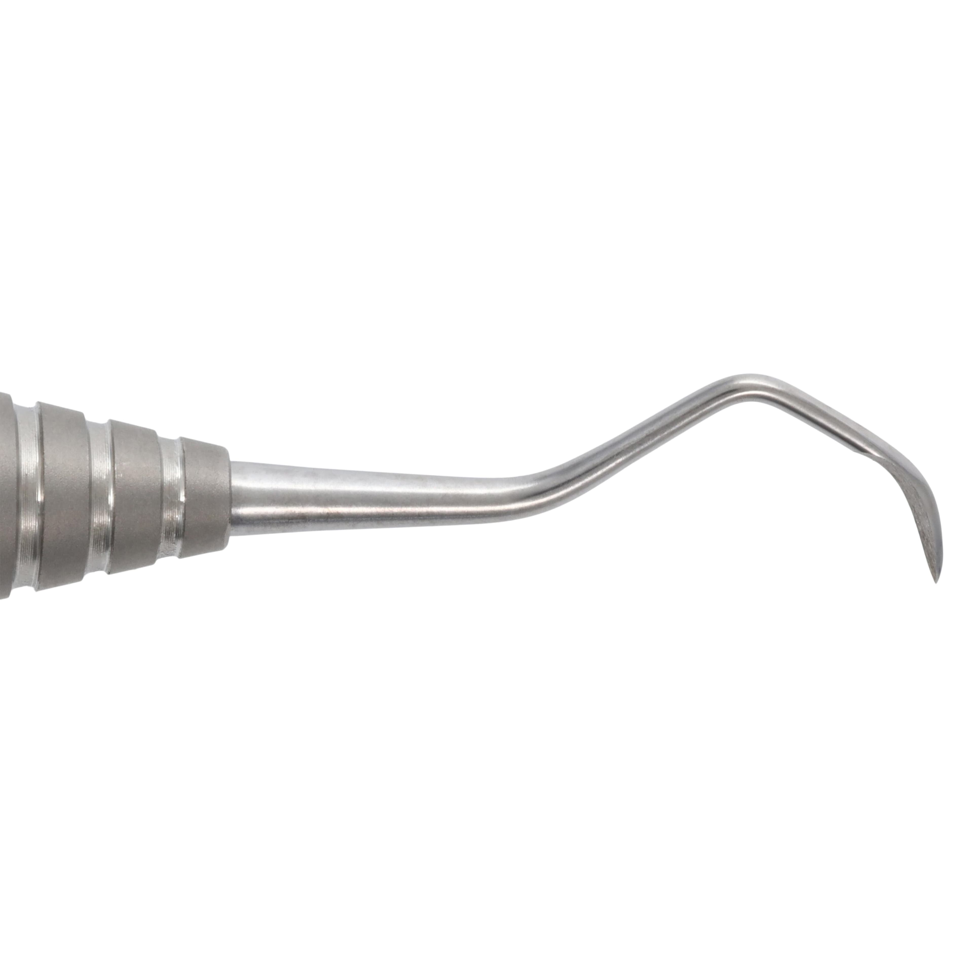 OnPoint Curette DE McCall #13S-14S, Double End, #6 Handle, Stainless Steel, Adult thumbnail 4