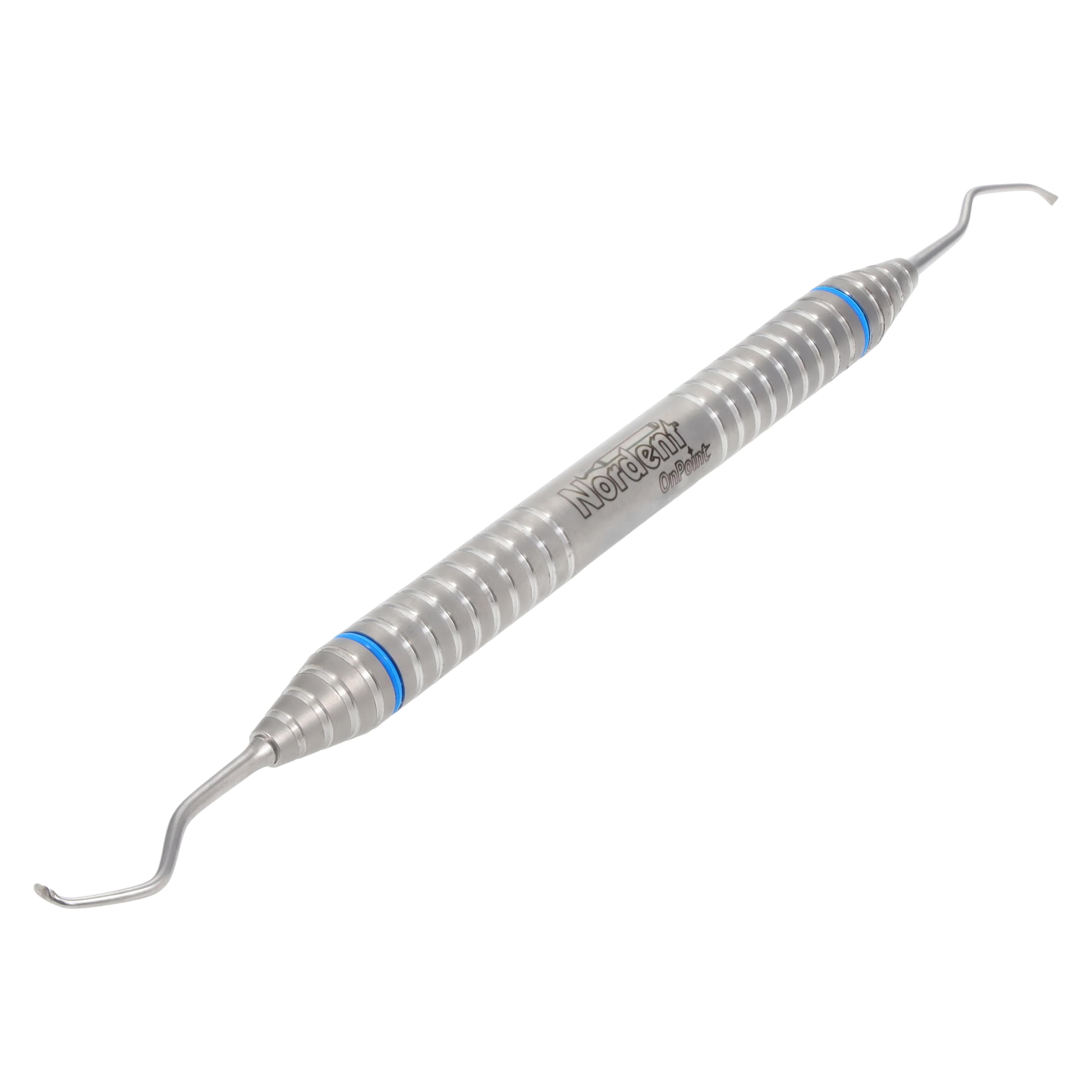 Nordent OnPoint Scaler DE Lingual, Double End, #1/#6 Handle, Anterior, Stainless Steel, Silver, Each thumbnail 2