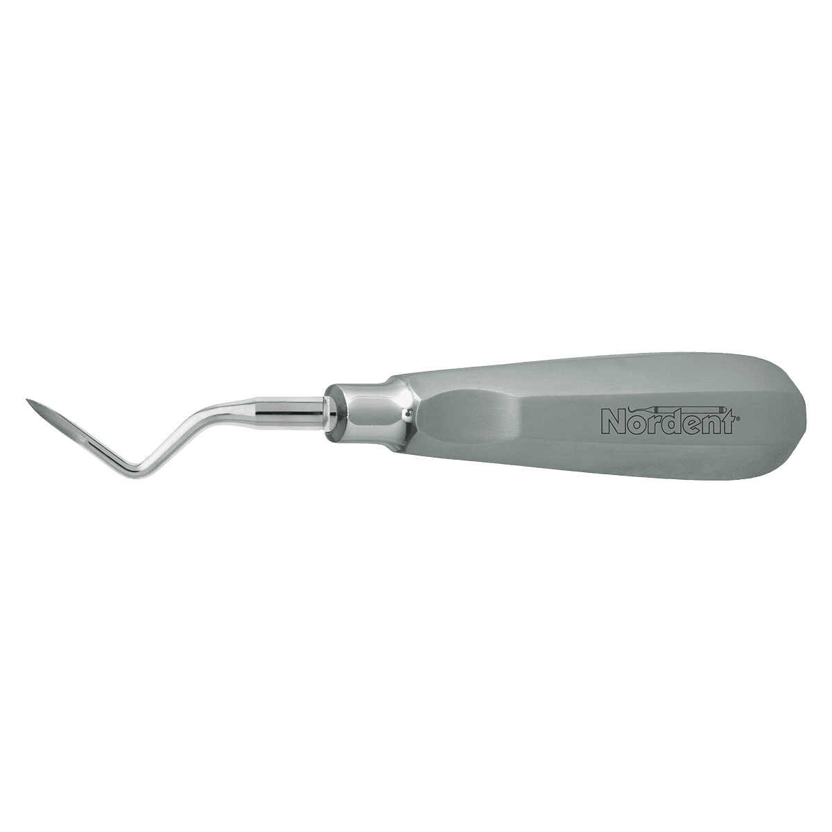 Nordent Surgical Elevator #4, Miller Apexo, Left, Single End, Stainless Steel - Surgical Elevator – # 4, Miller Apexo, Left, Single End - Surgical Elevator – # 4, Miller Apexo, Left, Single End - Image 1